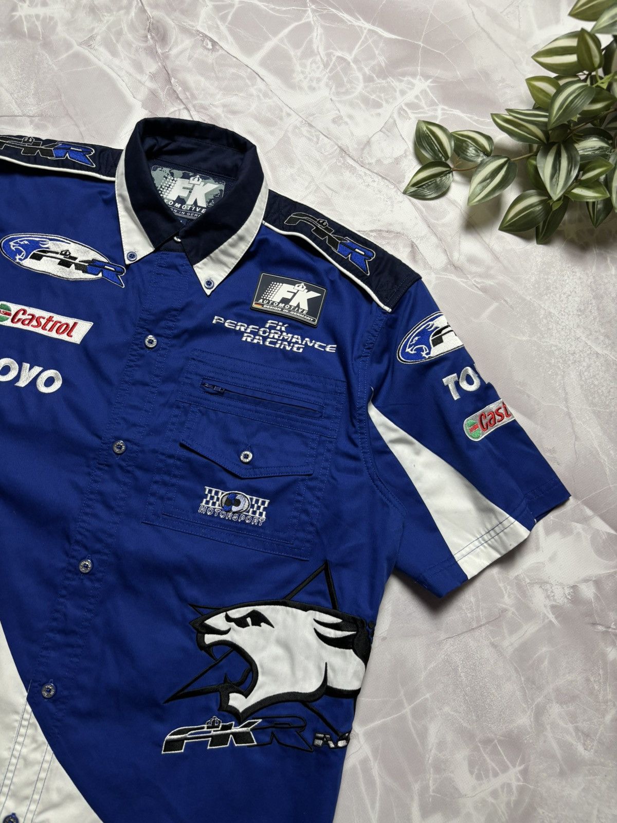 Other FK Automotive Performance Racing Shirt Castrol Toyo Mens M Size US M / EU 48-50 / 2 - 2 Thumbnail