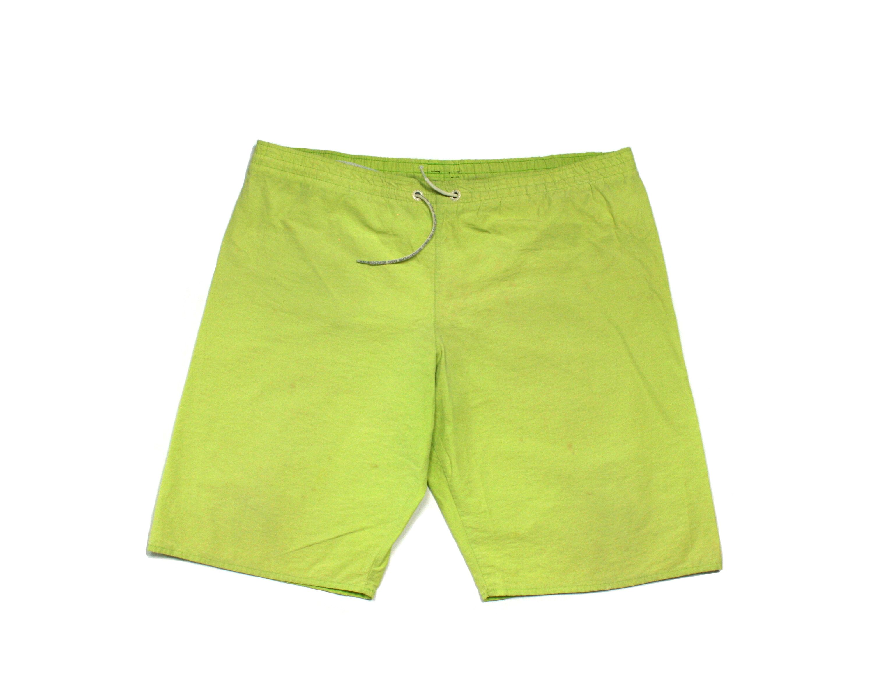 Dolce & Gabbana 00S Logo Nylon Swim Shorts Vintage Size US 36 / EU 52 - 1 Thumbnail