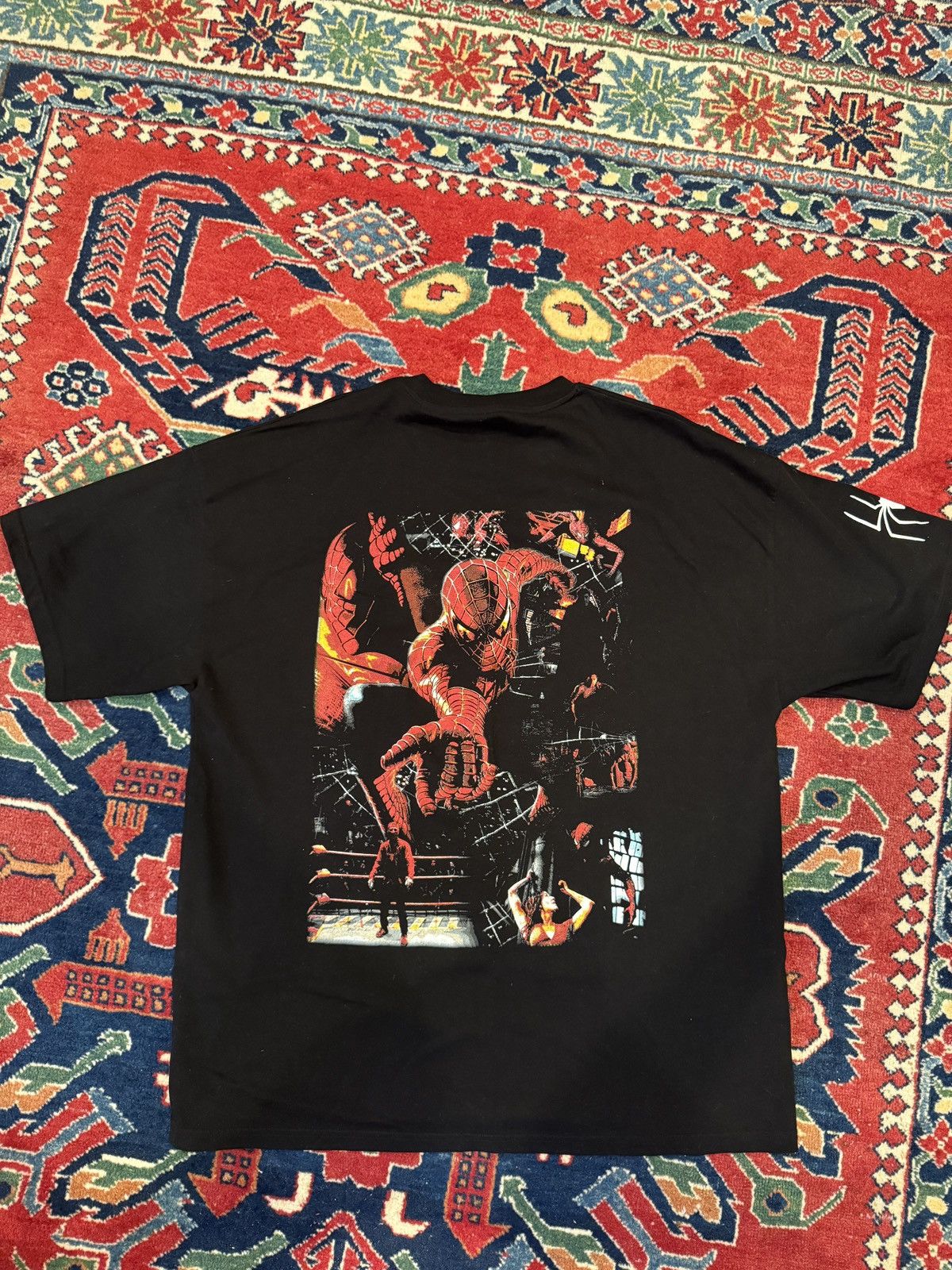 Sergio Calabasas × Spyder Sergio Calabasas x Spider-man Vintage T-shirt Size US L / EU 52-54 / 3 - 2 Thumbnail