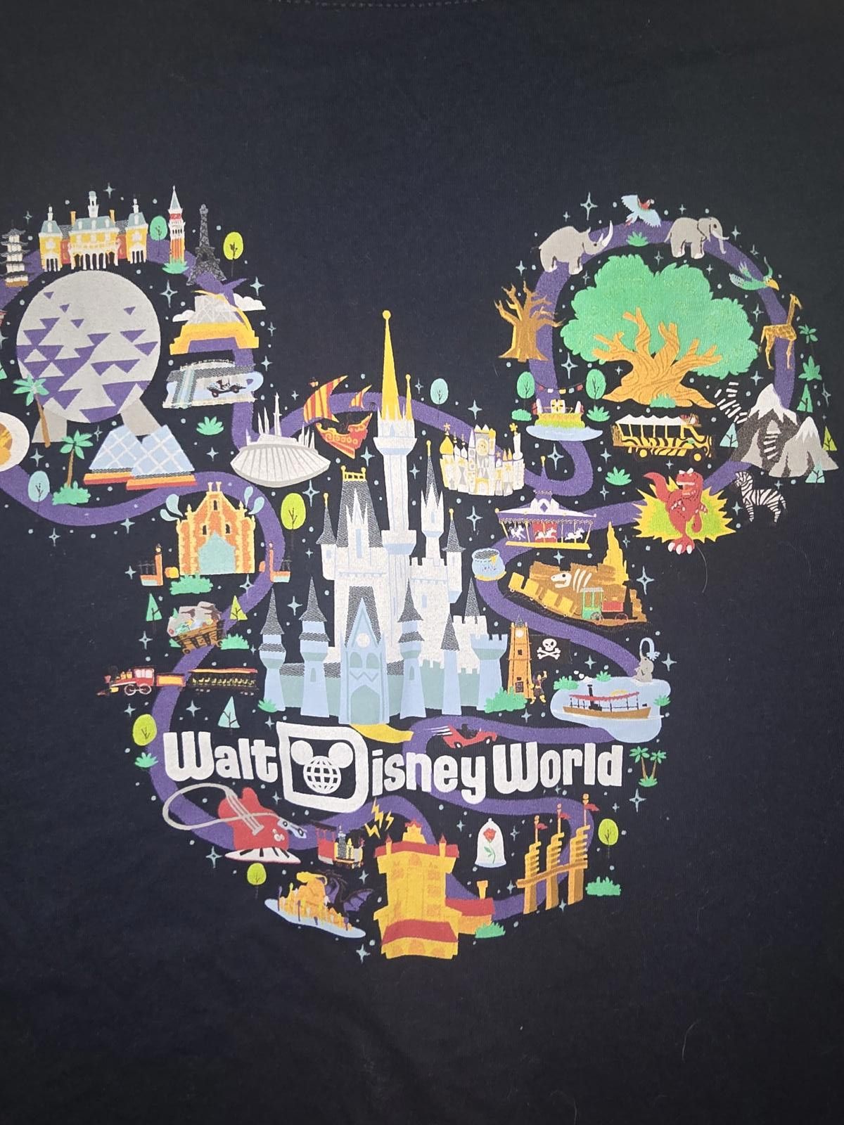 Other New Disney Parks 50th Anniversary BoxLunch Exclusive T Shirt Size ONE SIZE - 5 Thumbnail