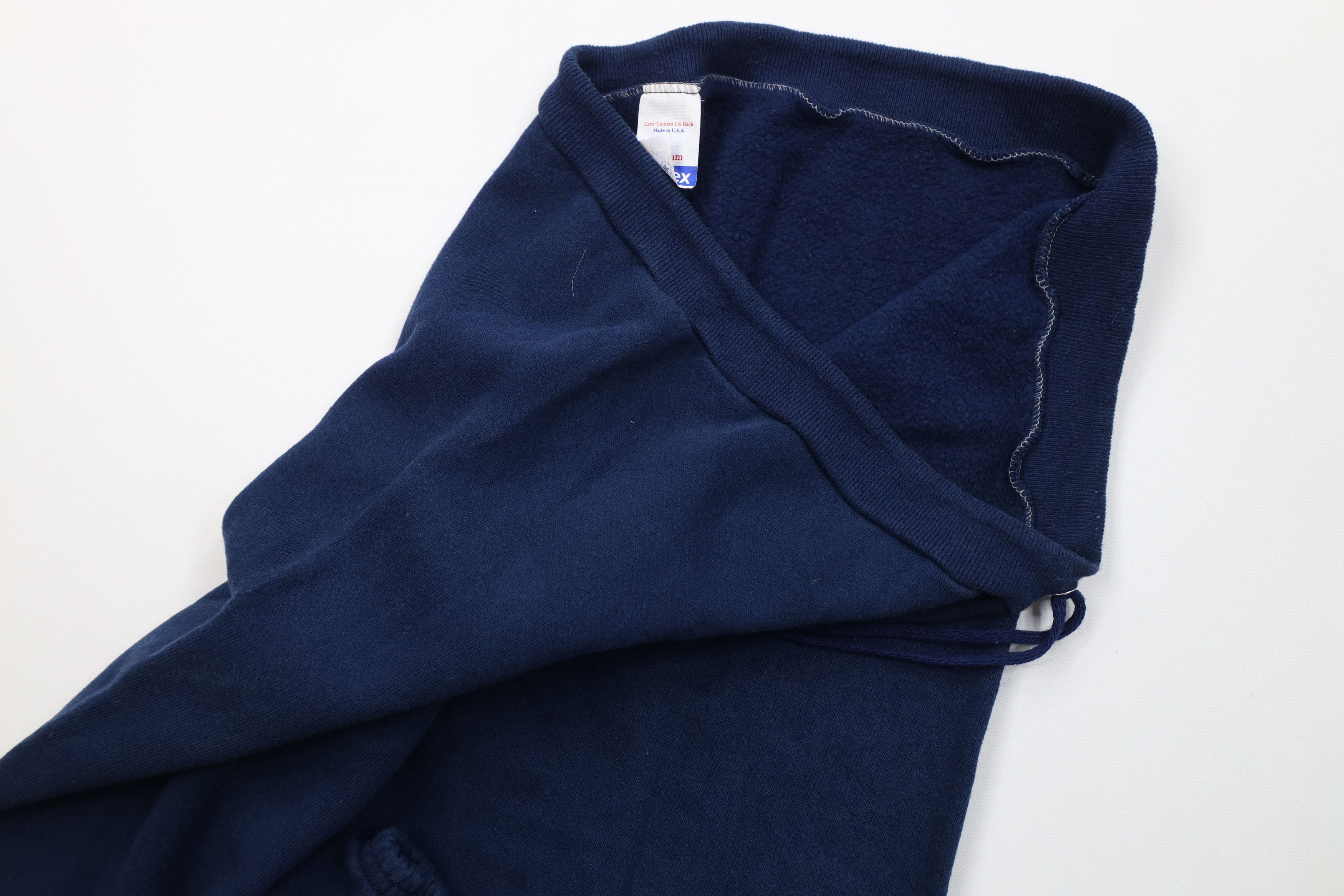 Vintage Vintage 70s 80s Streetwear Sweatpants Joggers Navy Blue USA Size US 34 / EU 50 - 7 Thumbnail