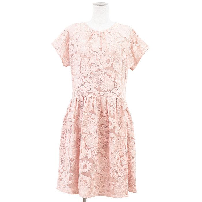 Valentino Valentino RED VALENTINO Embroidery Tulle Dress Others Dresses RR3VA01JPSB DUTY FREE for USA Size ONE SIZE - 1 Thumbnail