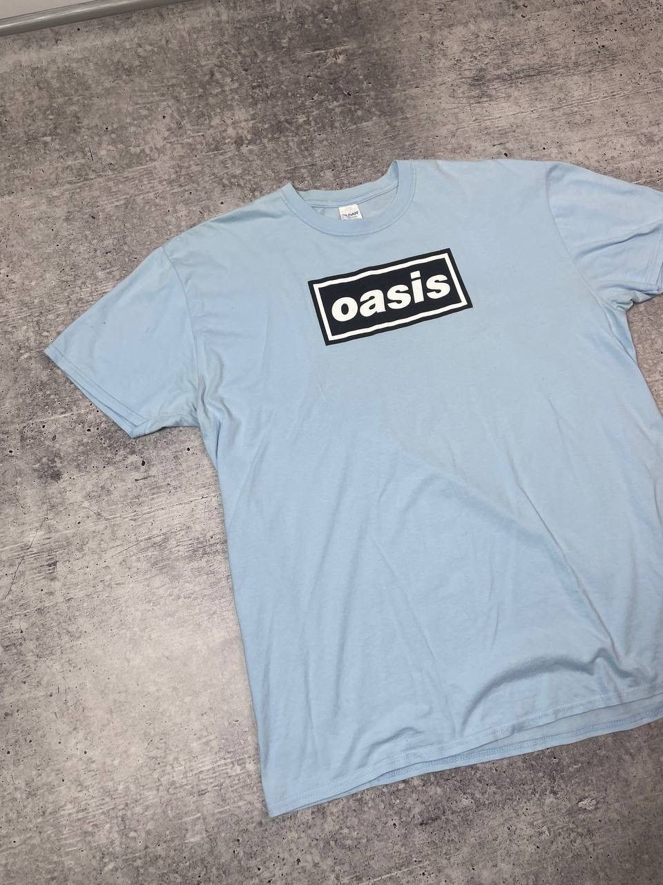 Band Tees Vintage Oasis Big Logo Band Tee T-Shirt Y2K Size US XXL / EU 58 / 5 - 2 Thumbnail