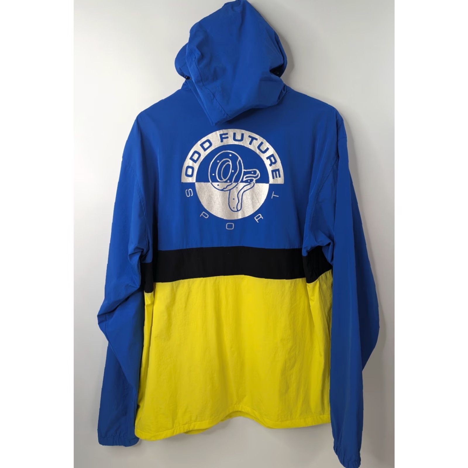 Odd Future VINTAGE Odd Future Sport Jacket Mens Large Blue Yellow Windbreaker Tyler The Creator Size US L / EU 52-54 / 3 - 5 Thumbnail