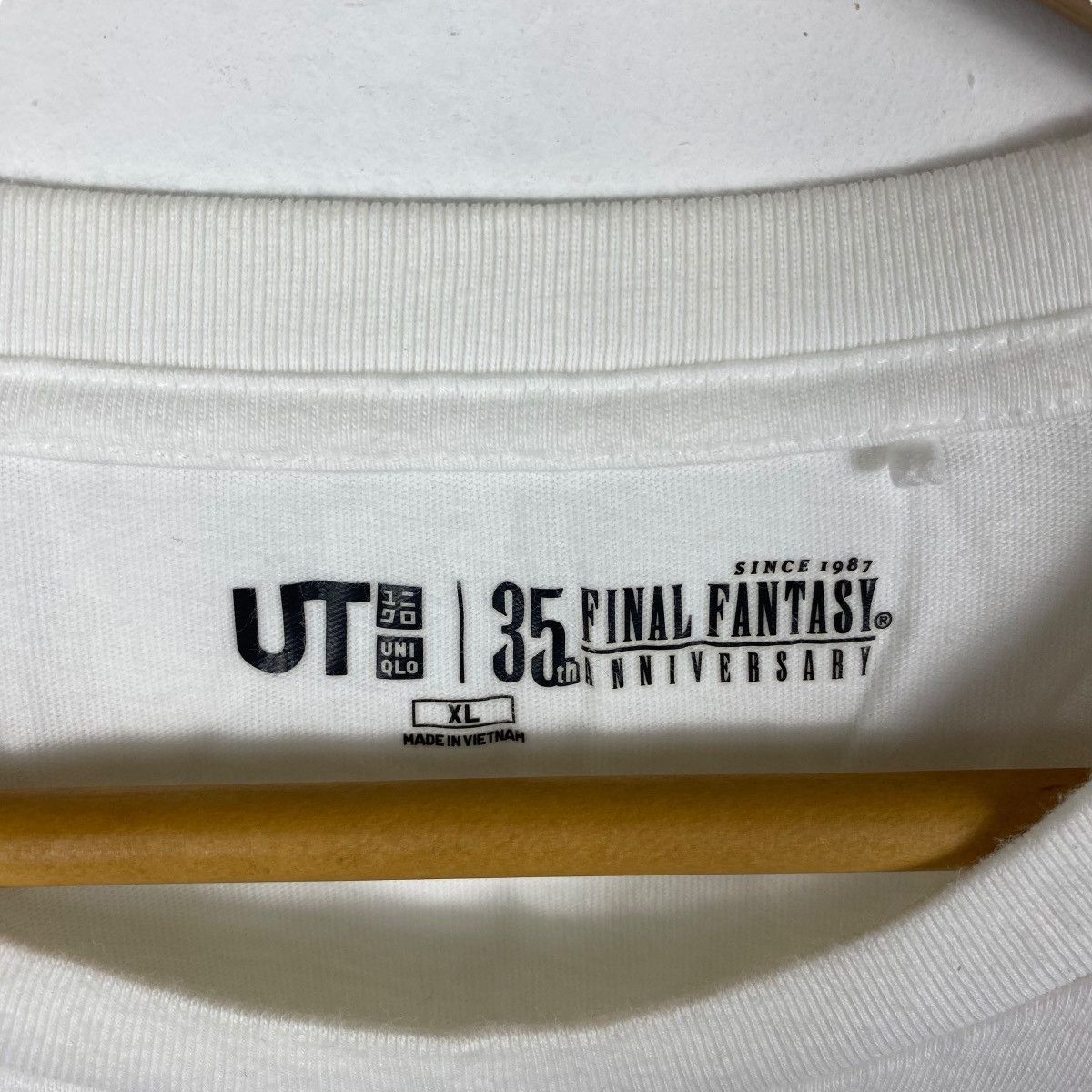 Japanese Brand FINAL FANTASY 35Th Anniversary Graphic Tee Shirt Extra Large Size US XL / EU 56 / 4 - 5 Thumbnail