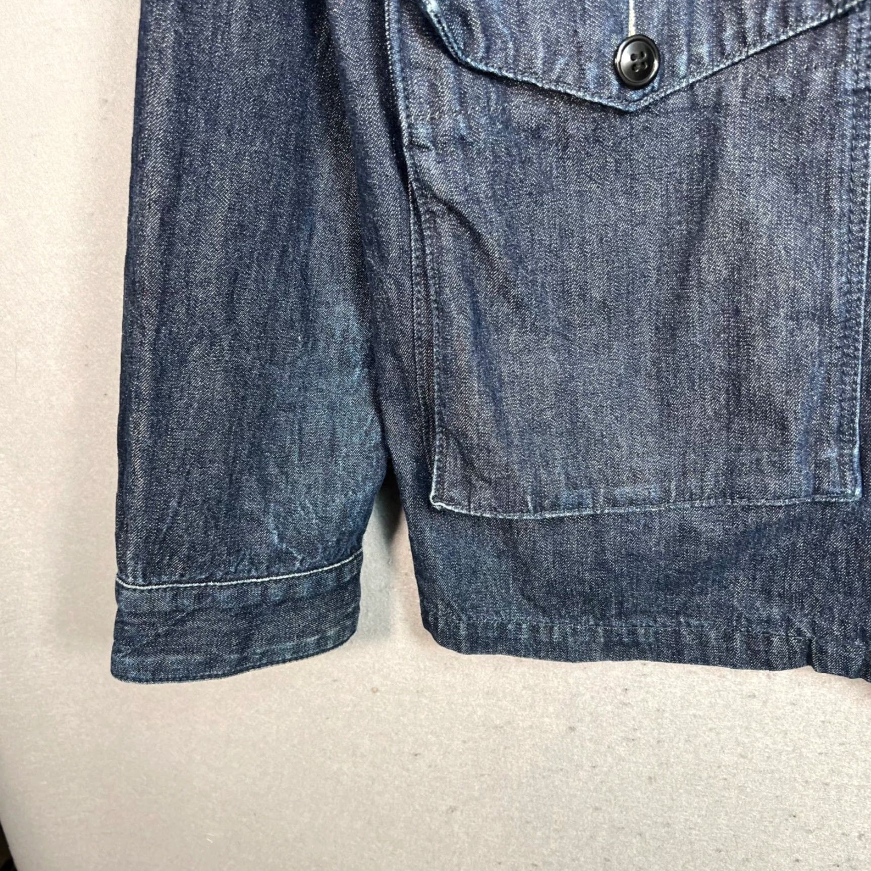 Avirex VINTAGE Avirex Jacket Denim Blue Aviator Mens XL Size Size US XL / EU 56 / 4 - 7 Thumbnail