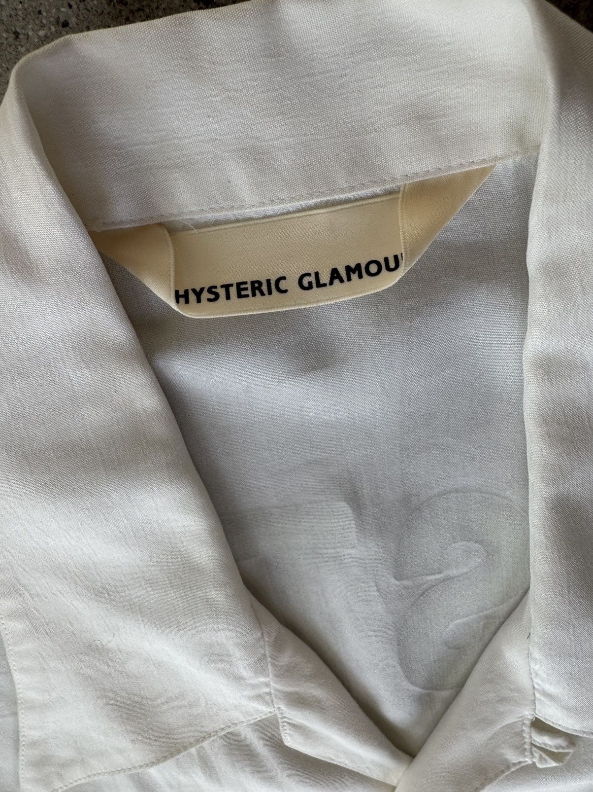 Hysteric Glamour ARCHIVE HYSTERIC GLAMOUR FELT MISS HYSTERIC BOWLING SHIRT Size US M / EU 48-50 / 2 - 4 Thumbnail