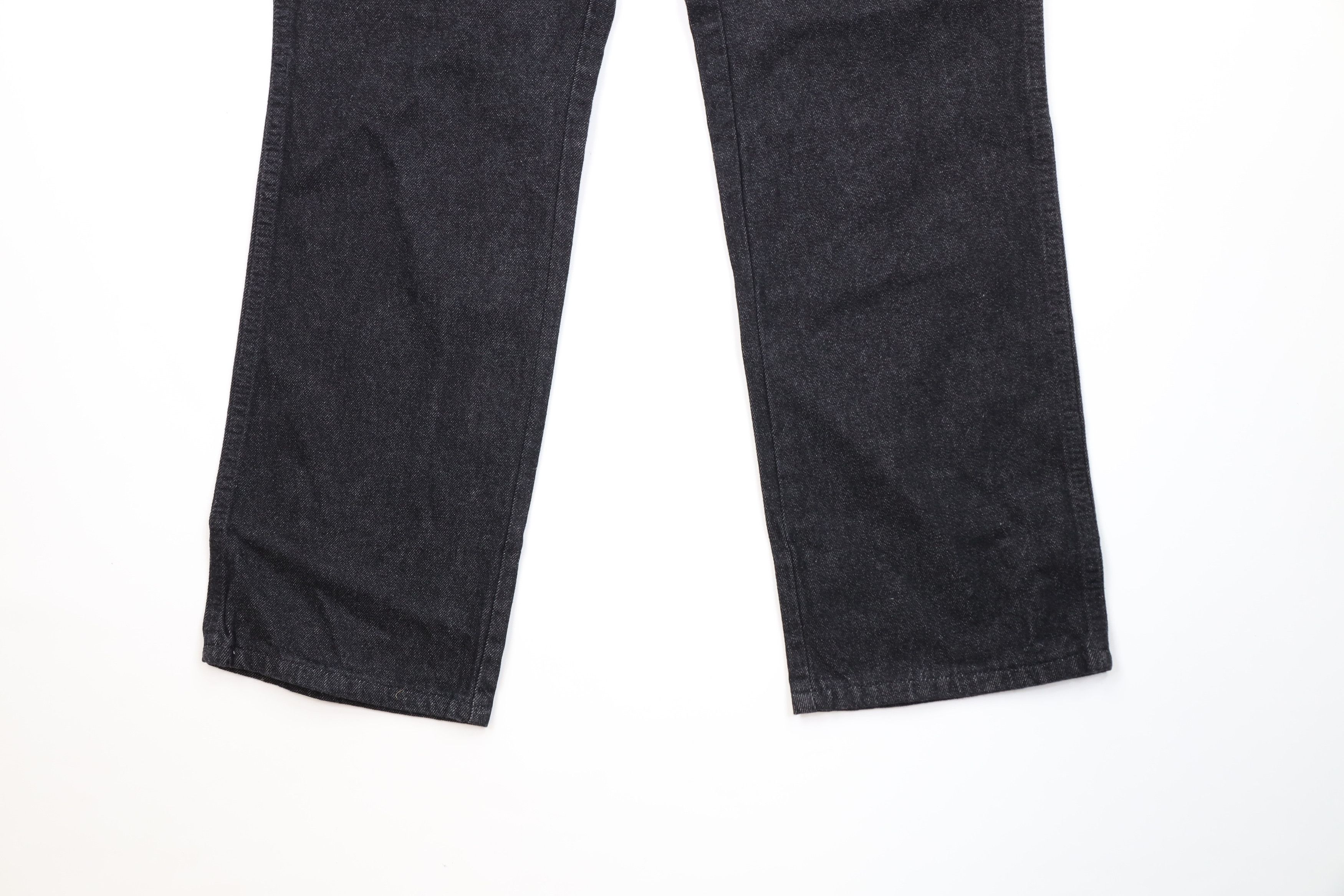 Vintage Vintage 90s Streetwear Wide Leg Denim Jeans Black Cotton Size US 38 / EU 54 - 4 Thumbnail