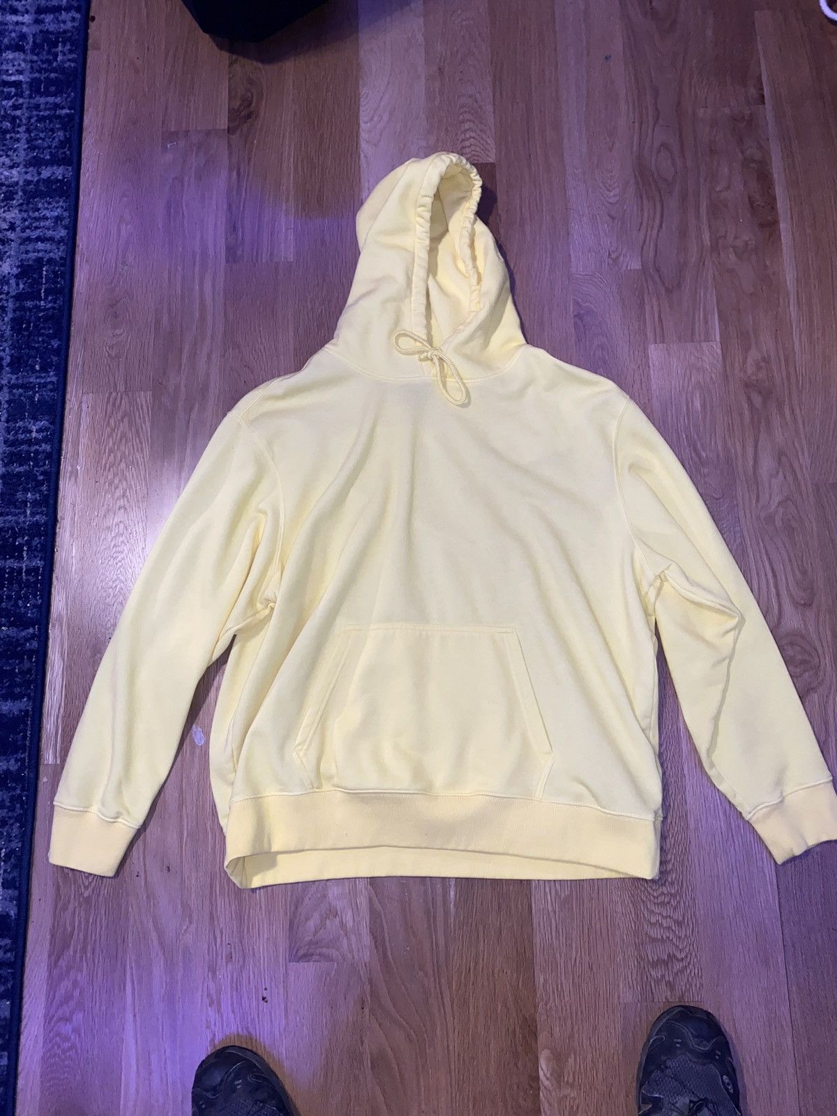 image of Supreme X Tnf Yellow Hoodie, Men's (Size XL)