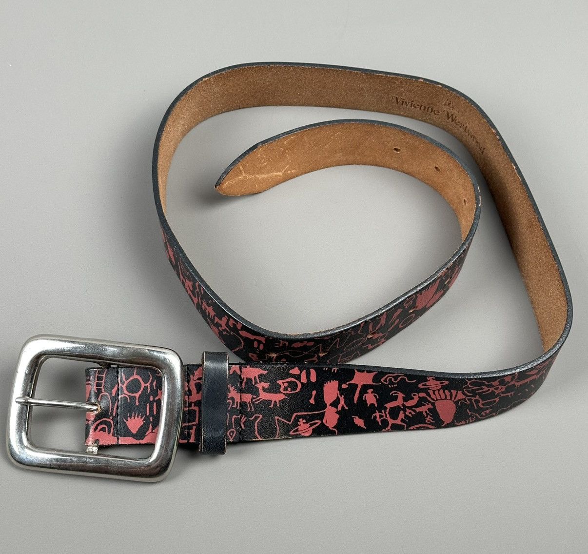 Vivienne Westwood Vivienne Westwood - Multi Logo Motif - Silver Buckle Belt Size ONE SIZE - 2 Thumbnail