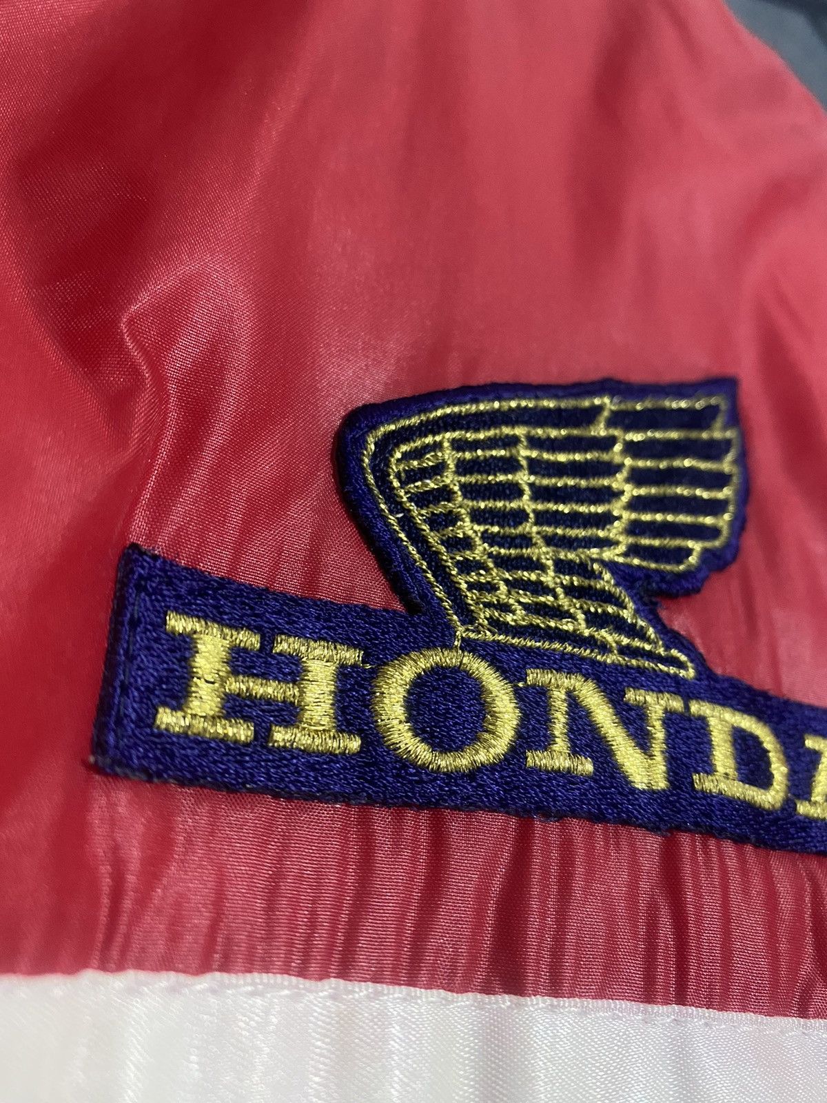 Honda × Japanese Brand × Vintage Vintage 70s Honda Jacket Fullzipper Embroidery Biglogo Large Size US L / EU 52-54 / 3 - 5 Thumbnail