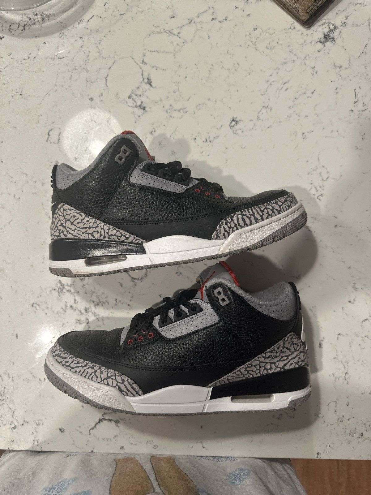 Jordan Brand Jordan Black Cement 3’s Size US 10.5 / EU 43-44 - 1 Thumbnail
