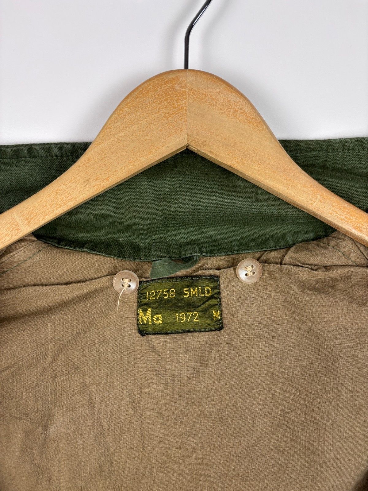 Other Vintage 1972 Dutch Military Army Field Jacket Green Size M Size US M / EU 48-50 / 2 - 10 Thumbnail