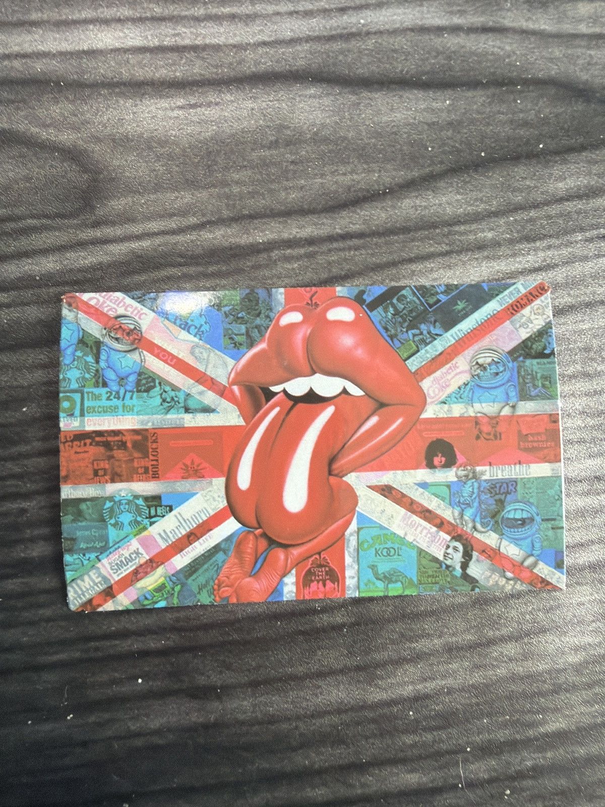 The Rolling Stones Ron English Status Faction The Rolling Stones Tongue Sticker Size ONE SIZE - 1 Thumbnail