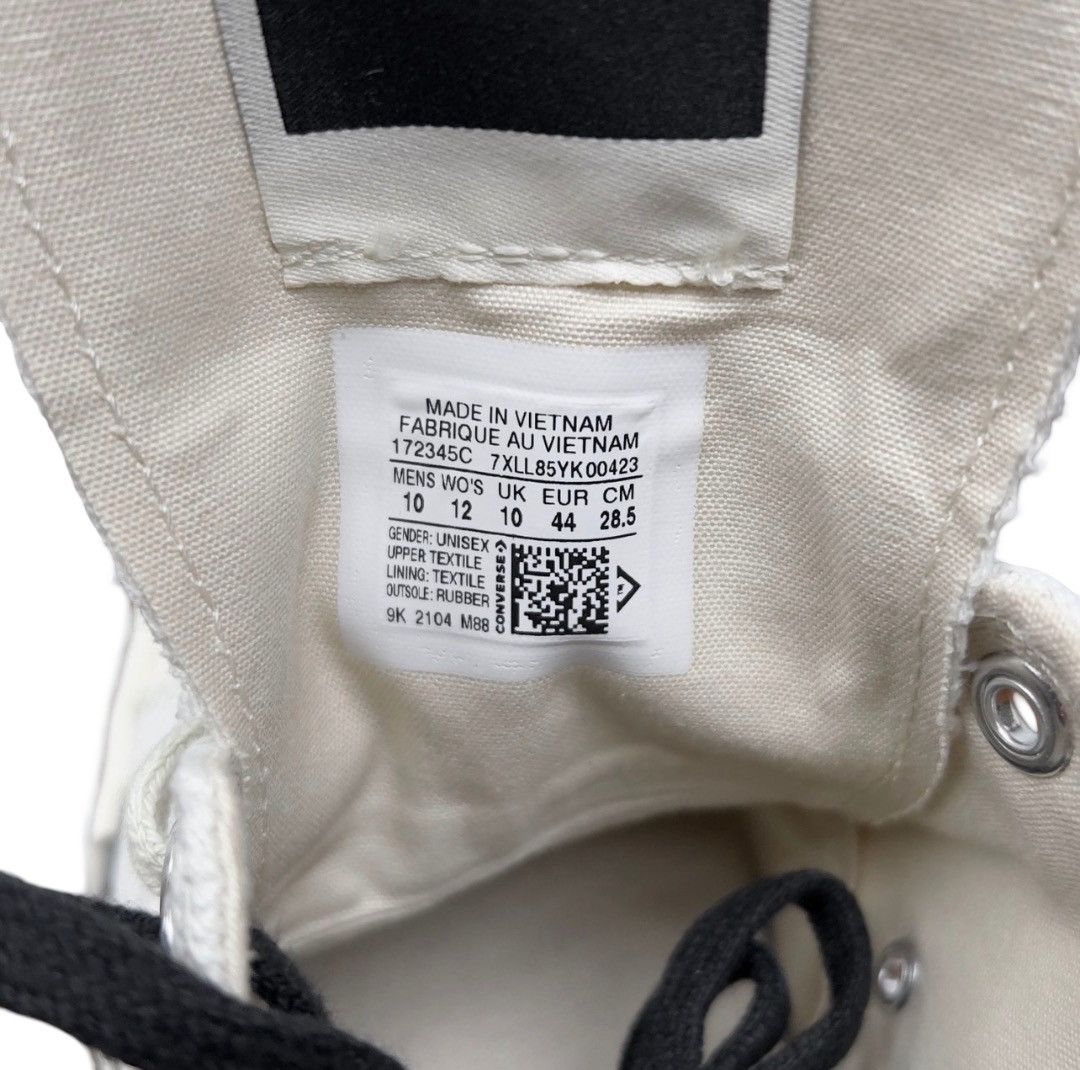 Converse × Rick Owens Drkshdw Rick Owens × Converse DRKSHDW TurboDRK low-top Size 10 Size US 10 / EU 43 - 7 Thumbnail