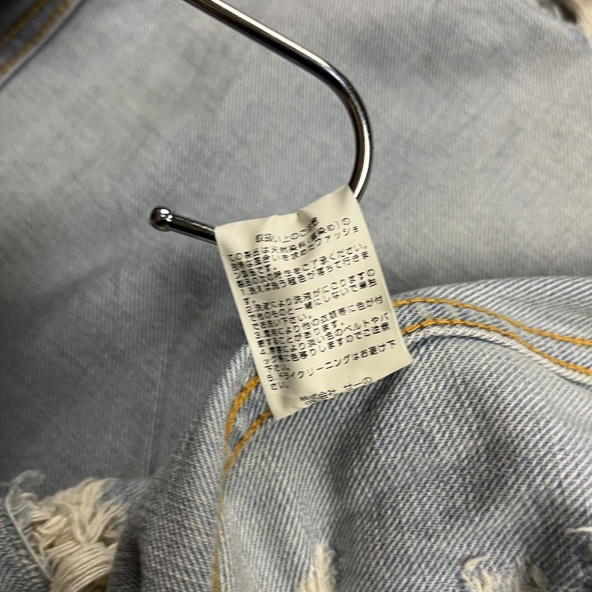 JACKROSE 2000s Legenda Japan - Romantic Rose Crash Denim Size US M / EU 48-50 / 2 - 14 Thumbnail