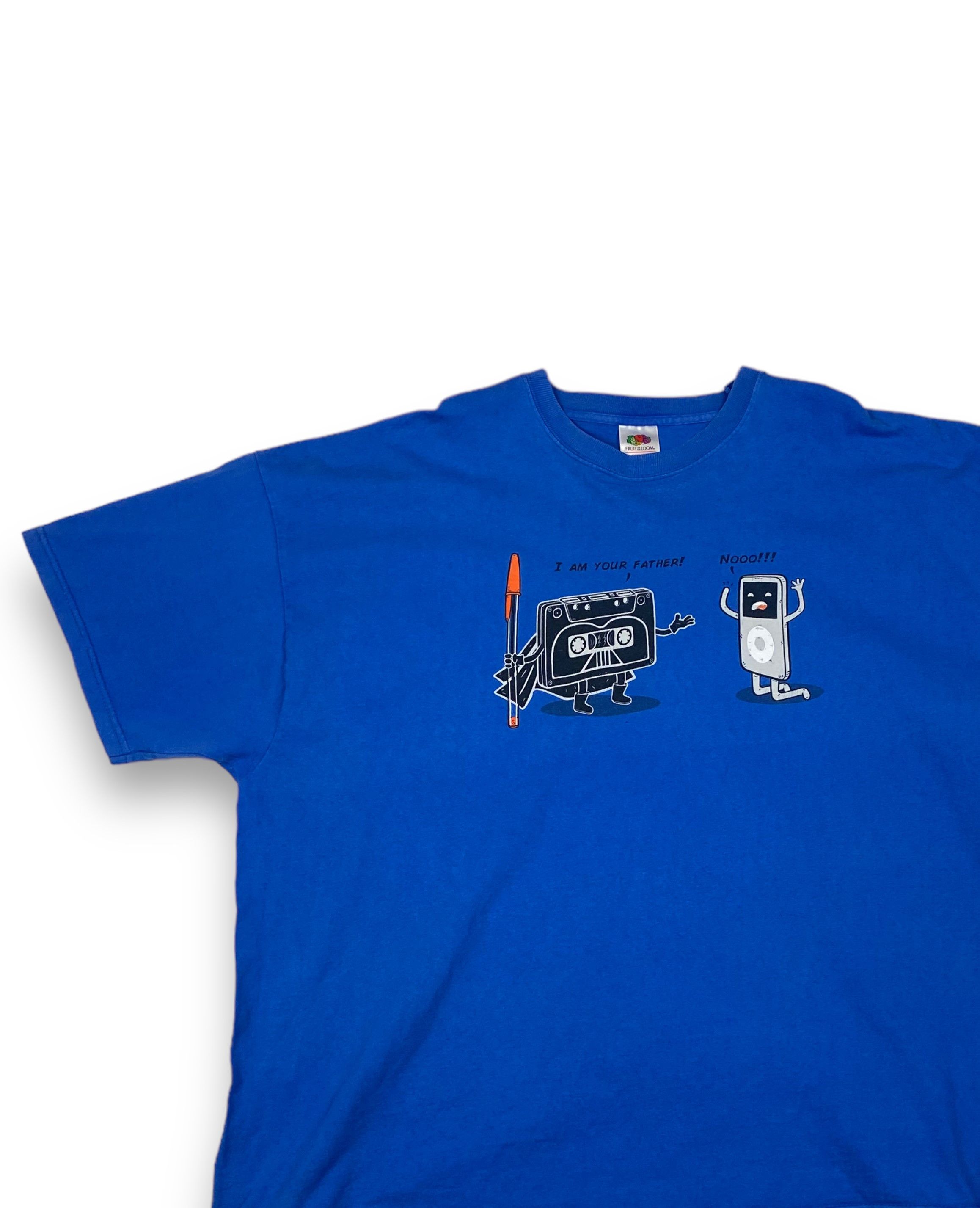 Other Vintage Graphic Sound Evolution Fun T-Shirt Oversized M743 Size US XXL / EU 58 / 5 - 3 Thumbnail