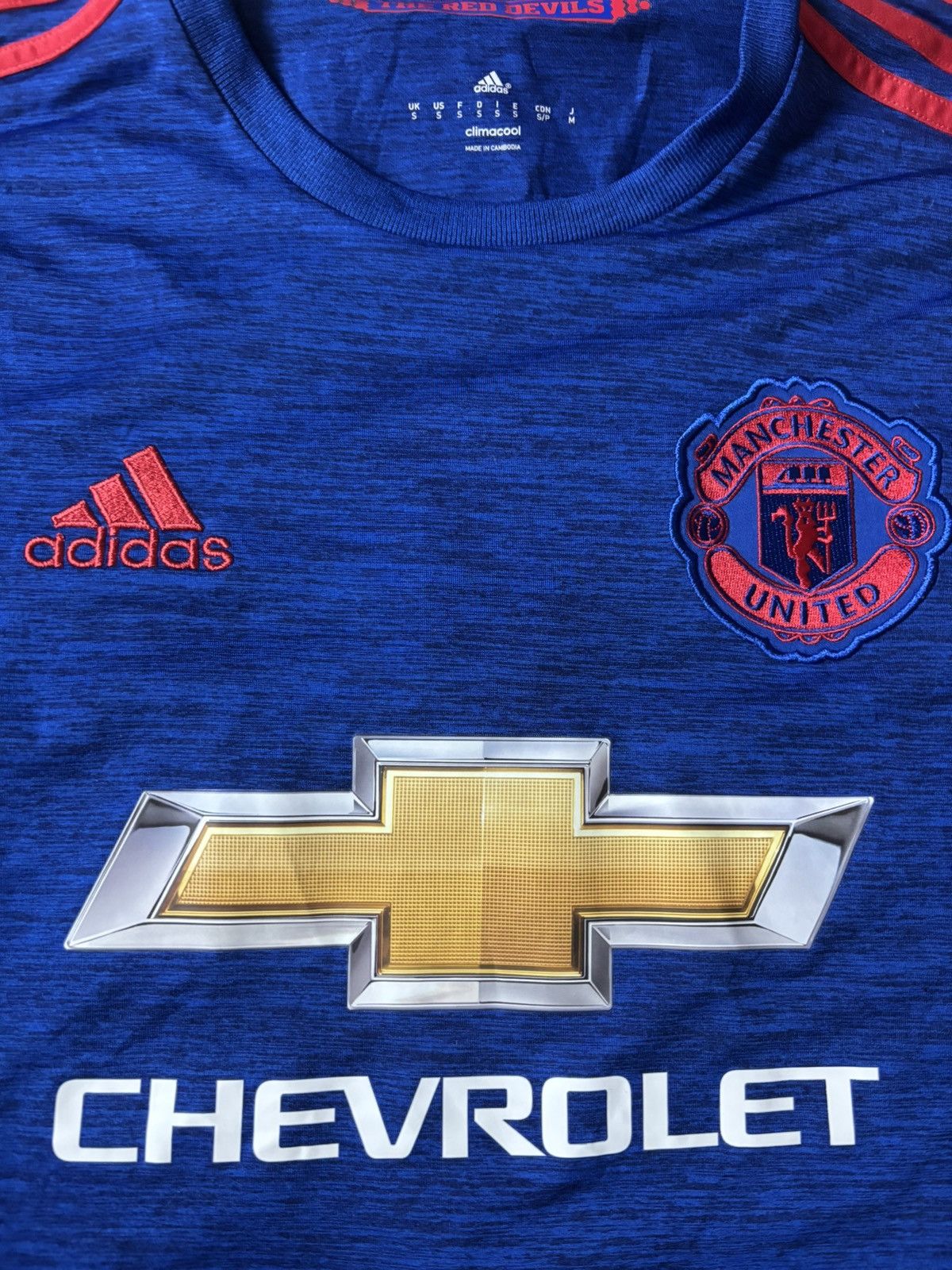 Adidas × Vintage Vintage Soccer Jersey Manchester United Mkhitaryan 22 Size US S / EU 44-46 / 1 - 5 Thumbnail