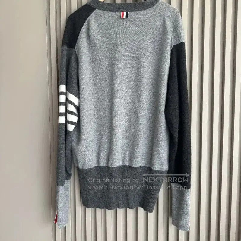 Thom Browne Thom Browne Gray Cashmere Women's Cardigan . Size XS / US 0-2 / IT 36-38 - 2 Thumbnail