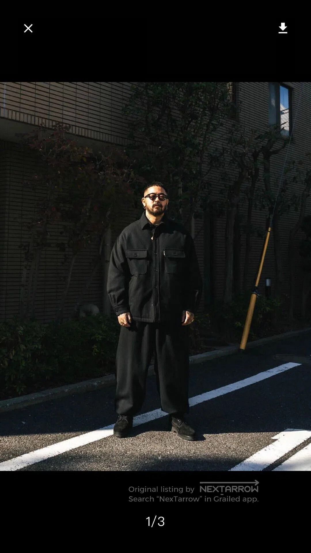 Japanese Brand Cootie Black CPO Shirt Jacket. Size US M / EU 48-50 / 2 - 1 Thumbnail