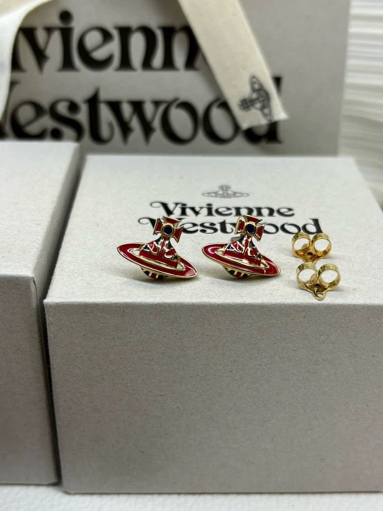 Vivienne Westwood Vivienne Westwood Jack enamel patch British flag Saturn ea Size ONE SIZE - 2 Thumbnail