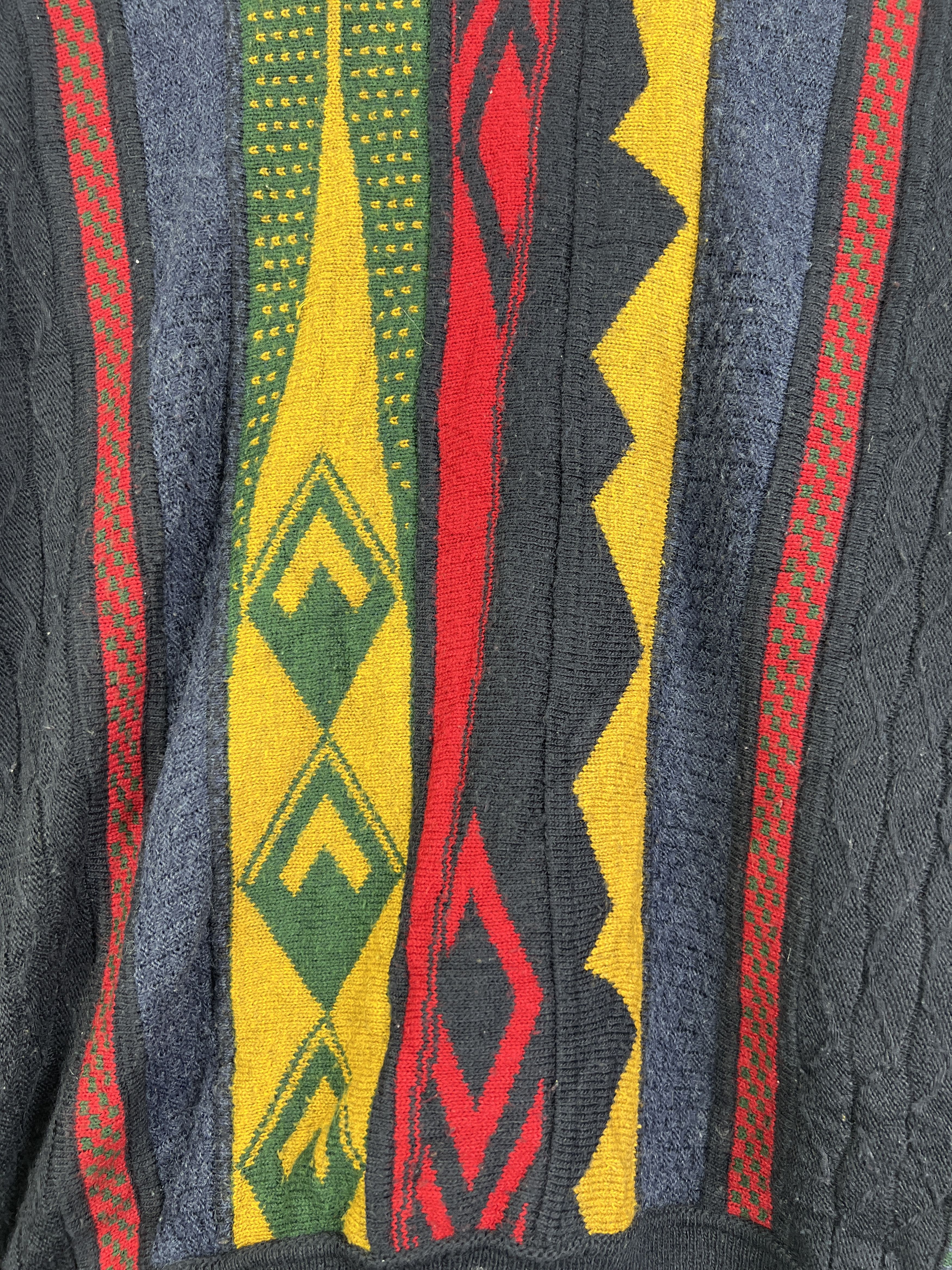 Japanese Brand Vintage Enzio Emilio Knit Sweater (L) GTMPT899 Size US L / EU 52-54 / 3 - 2 Thumbnail