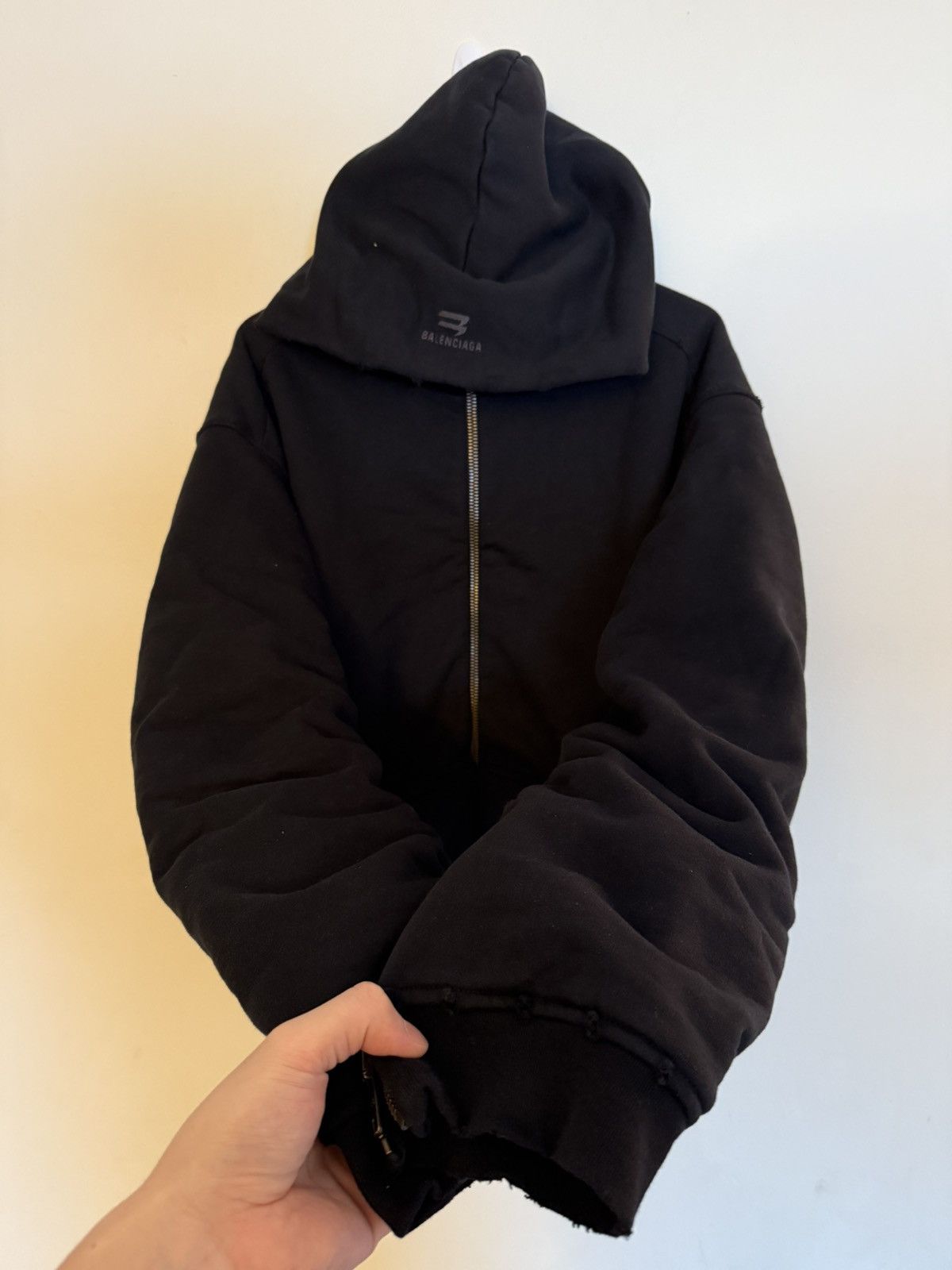 Bomber BALENCIAGA B Sporty Hoodie バレンシアガ