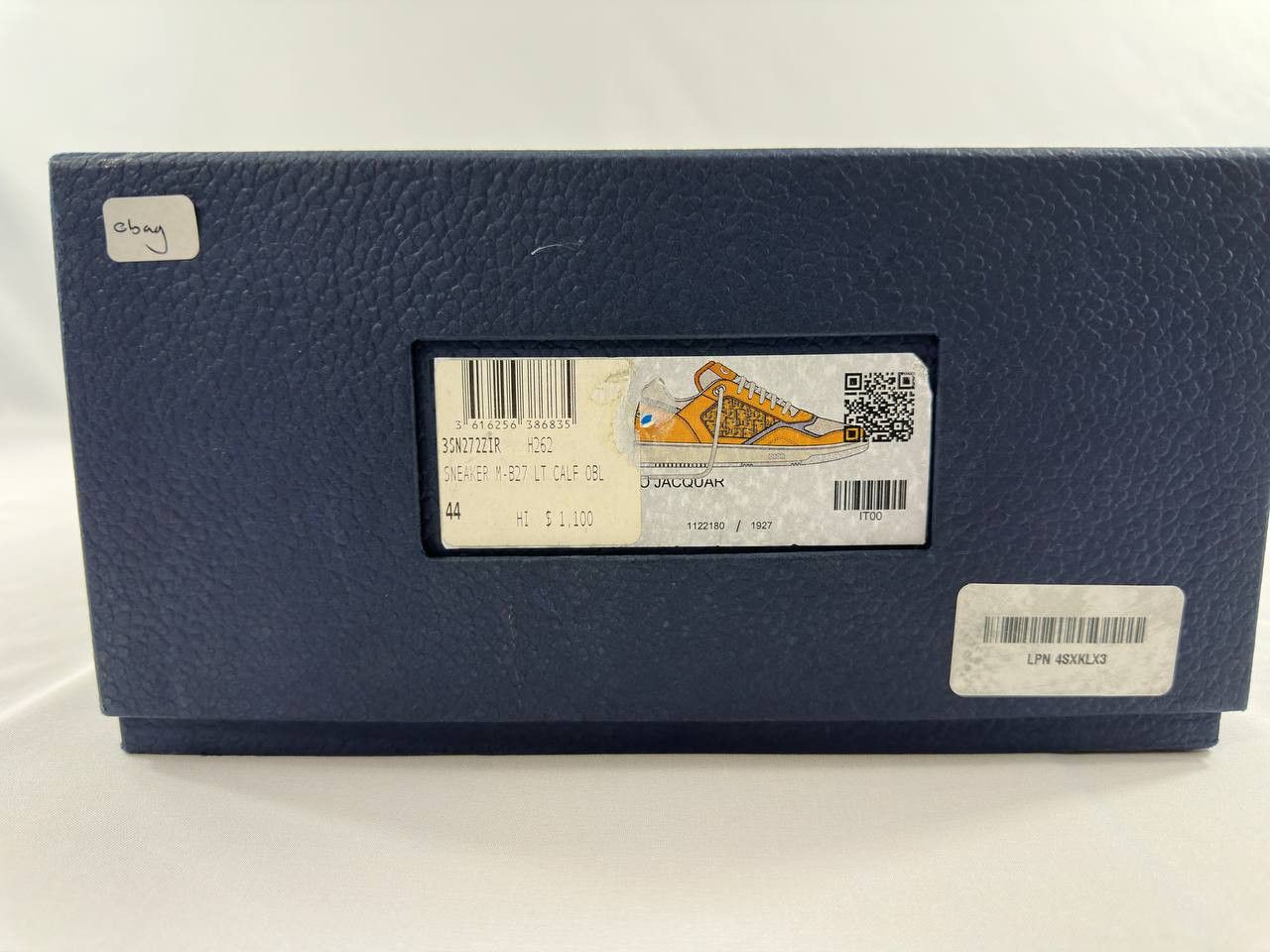 Dior Dior B27 Low 'Dior Oblique' Gold-Tone White Grey Size US 11 / EU 44 - 17 Thumbnail