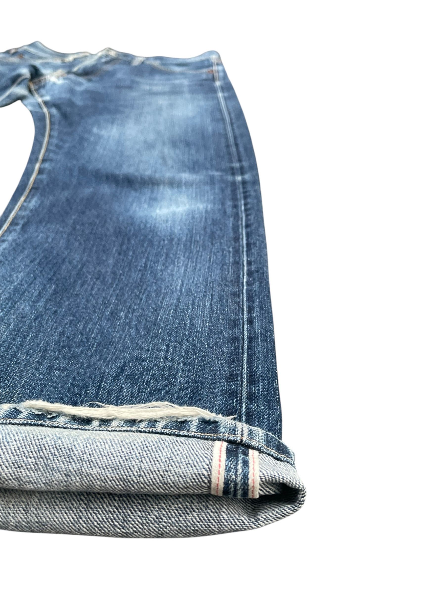Japanese Brand Uniqlo Redline Selvedge Denim Size US 30 / EU 46 - 2 Thumbnail