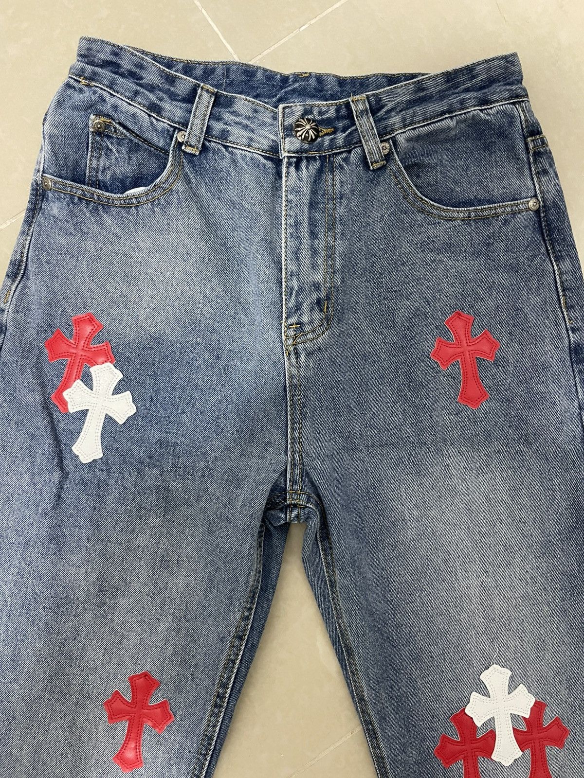 Ralph Lauren Ralph Lauren with CHROME HEARTS Patchwork Size US 30 / EU 46 - 5 Thumbnail
