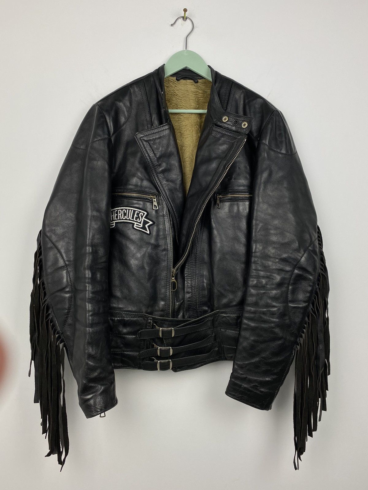 Vintage Vintage Harro Western Black Leather Jacket Motorcycle Y2K Size US L / EU 52-54 / 3 - 2 Thumbnail