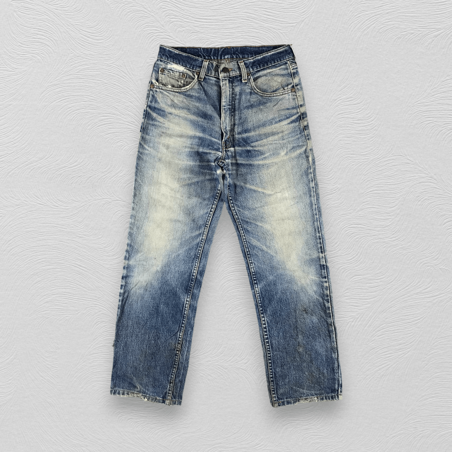 Vintage Levis 503 Jeans Faded Blue Denim KJ935