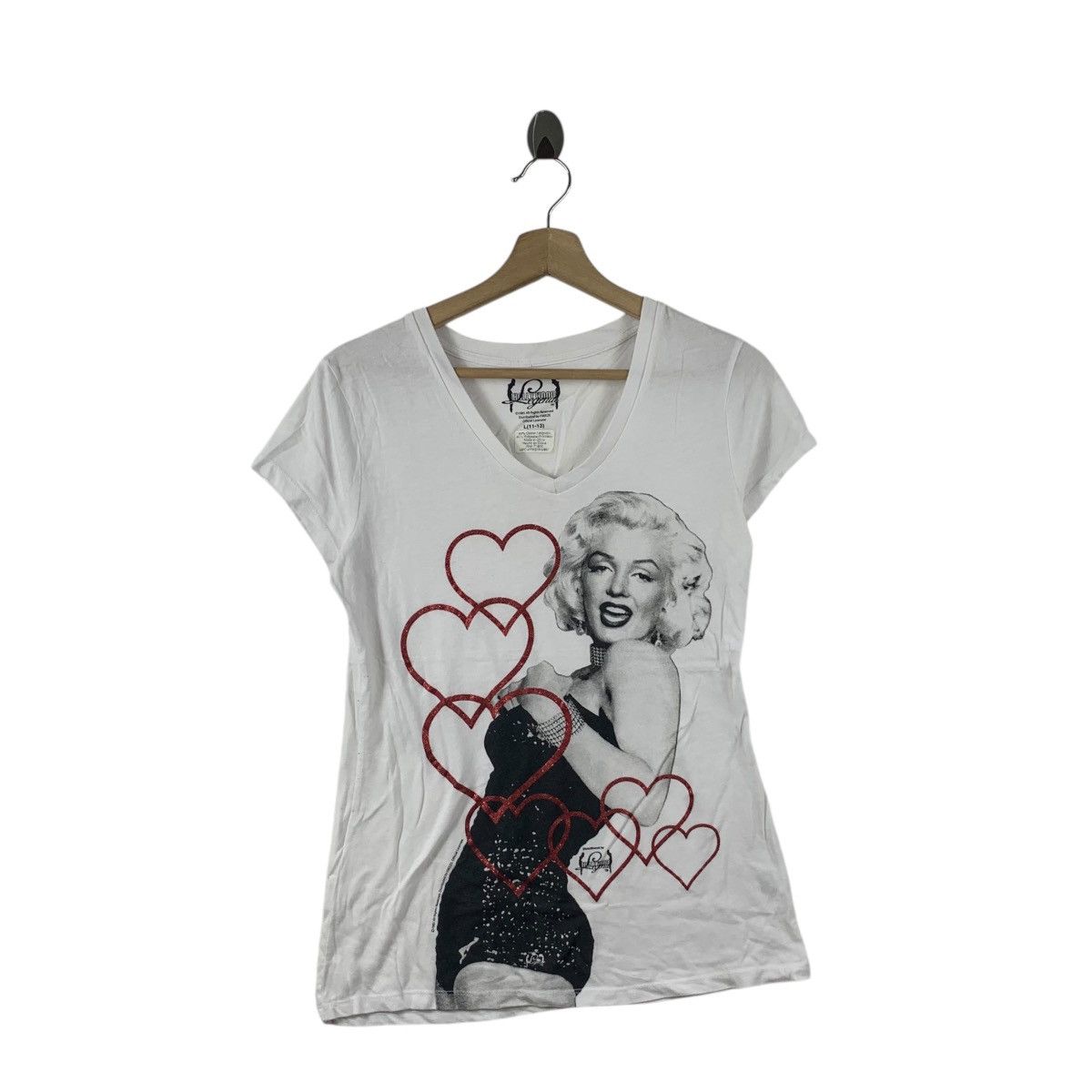 Marilyn Manson MARILYN MONROE HOLLYWOOD Legends Love Tee Shirt Top Size XS / US 0-2 / IT 36-38 - 1 Thumbnail