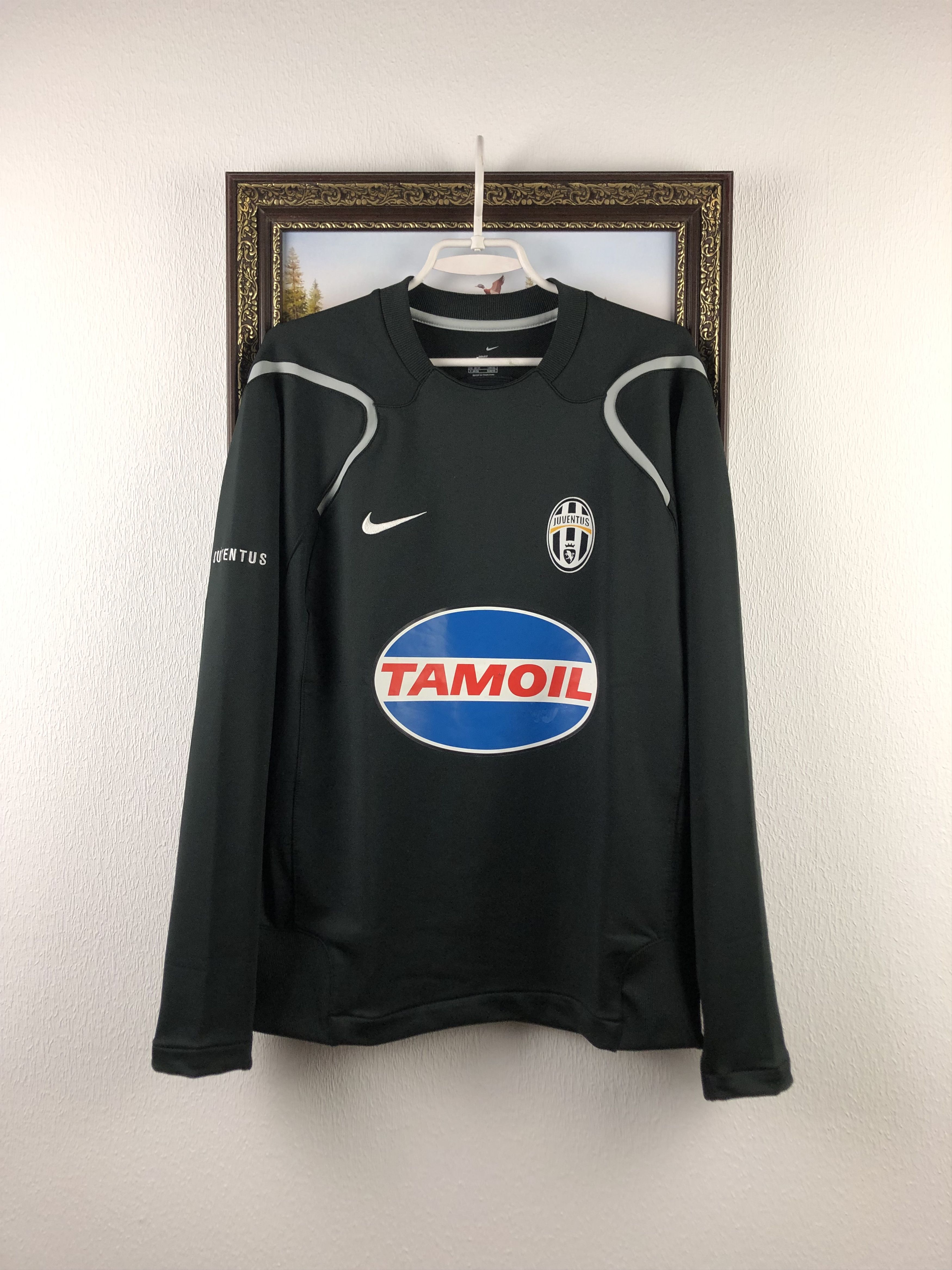 Nike × Vintage Vintage Nike Juventus Football Sweatshirt Soccer Jacket Rare Size US M / EU 48-50 / 2 - 1 Thumbnail
