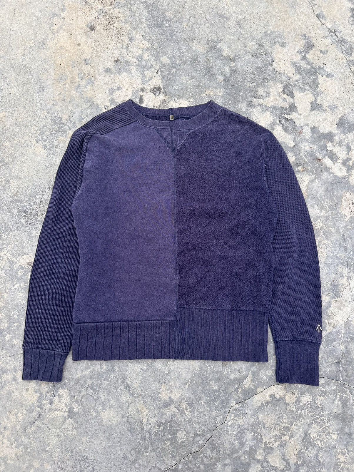 Nigel Cabourn Army Crew Jersey Mix - Sweatshirts Hoodies