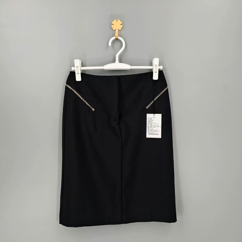 Givenchy Size36 Black Zipper Short Skirt