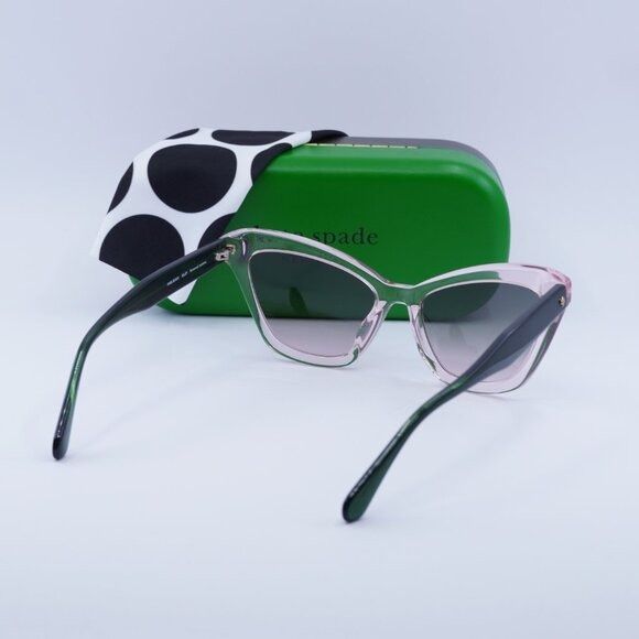 Kate Spade Kate Spade AMELIE/G/S 035J JP Sunglasses Pink Cat Eye Frame Size ONE SIZE - 11 Thumbnail