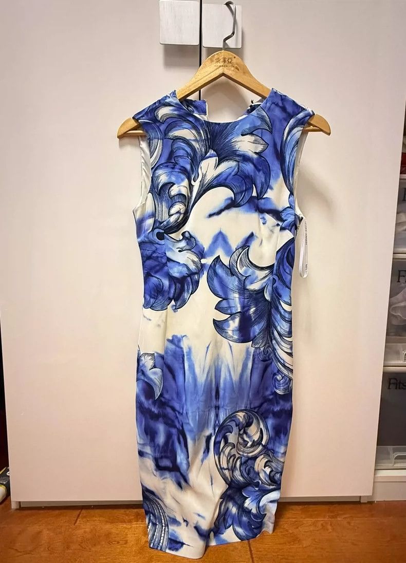 Versace Versace Sleeveless Printed Dress - dmc Size US M / EU 48-50 / 2 - 1 Thumbnail