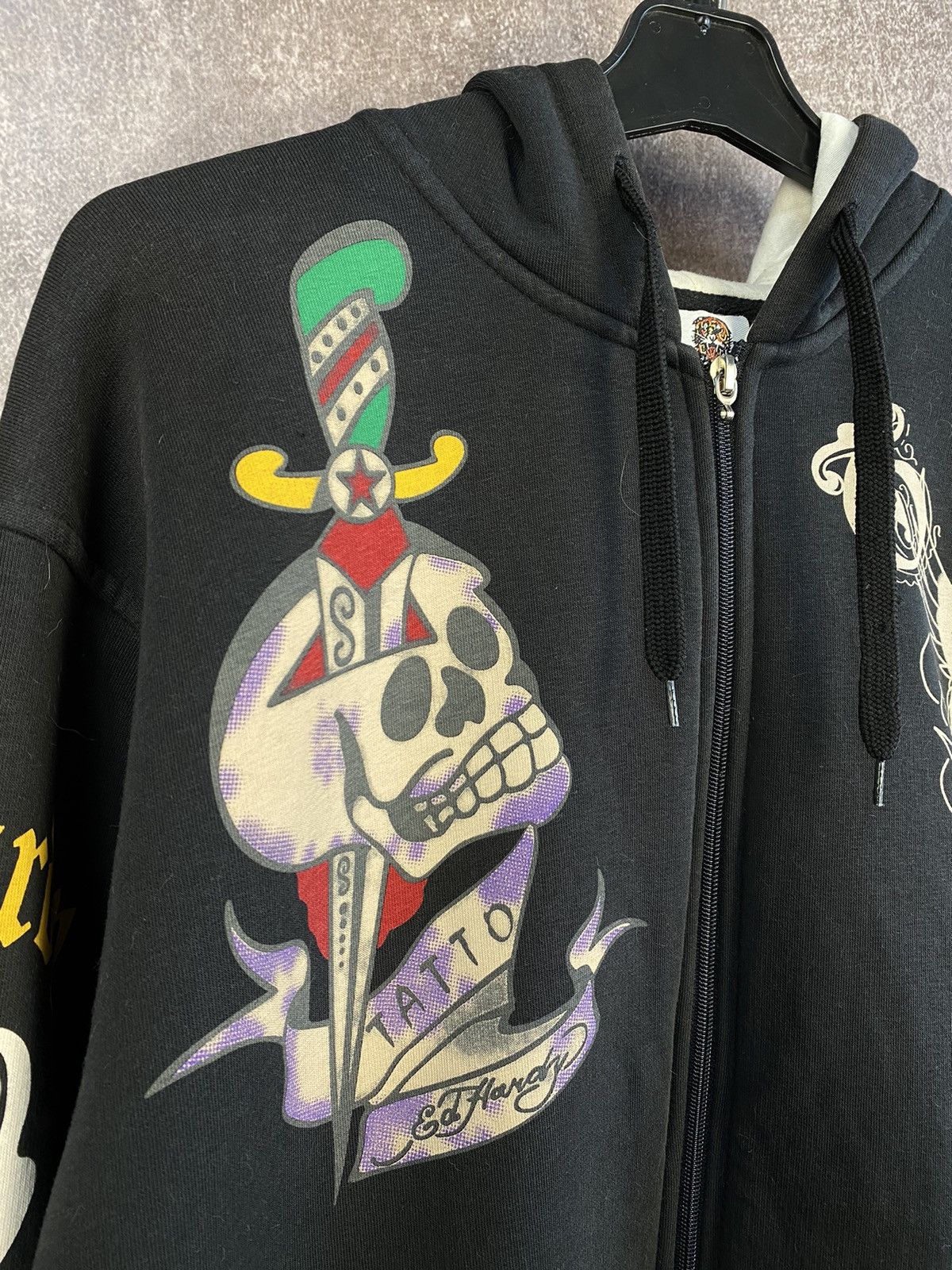 Christian Audigier Vintage Ed Hardy Hoodie Christian Audigier Really Point Size US XL / EU 56 / 4 - 3 Thumbnail