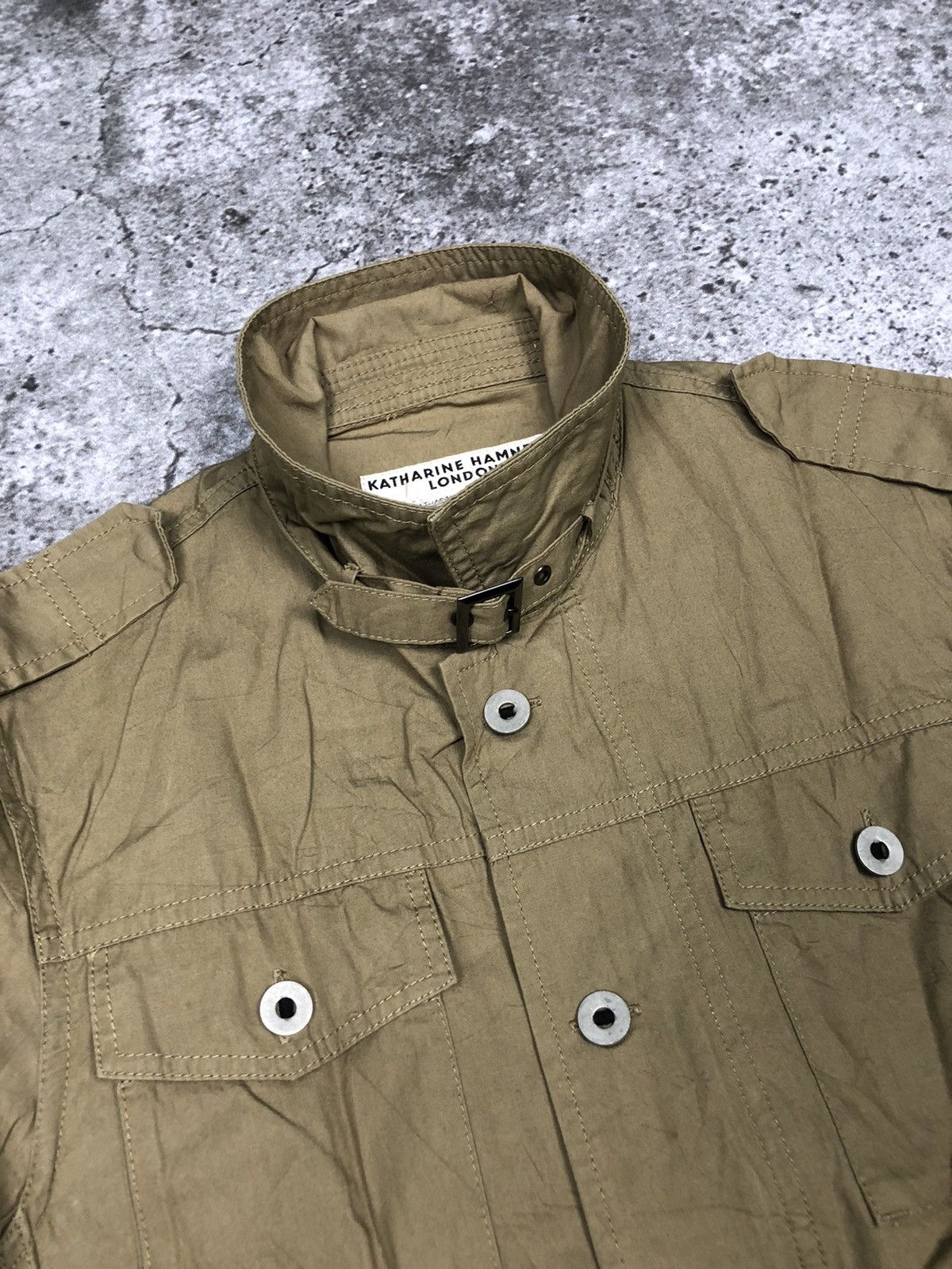 Helmut Lang × Isaac Sellam Experience × Katharine Hamnett London KATHARINE HAMNETT LONDON Button Size US M / EU 48-50 / 2 - 4 Thumbnail