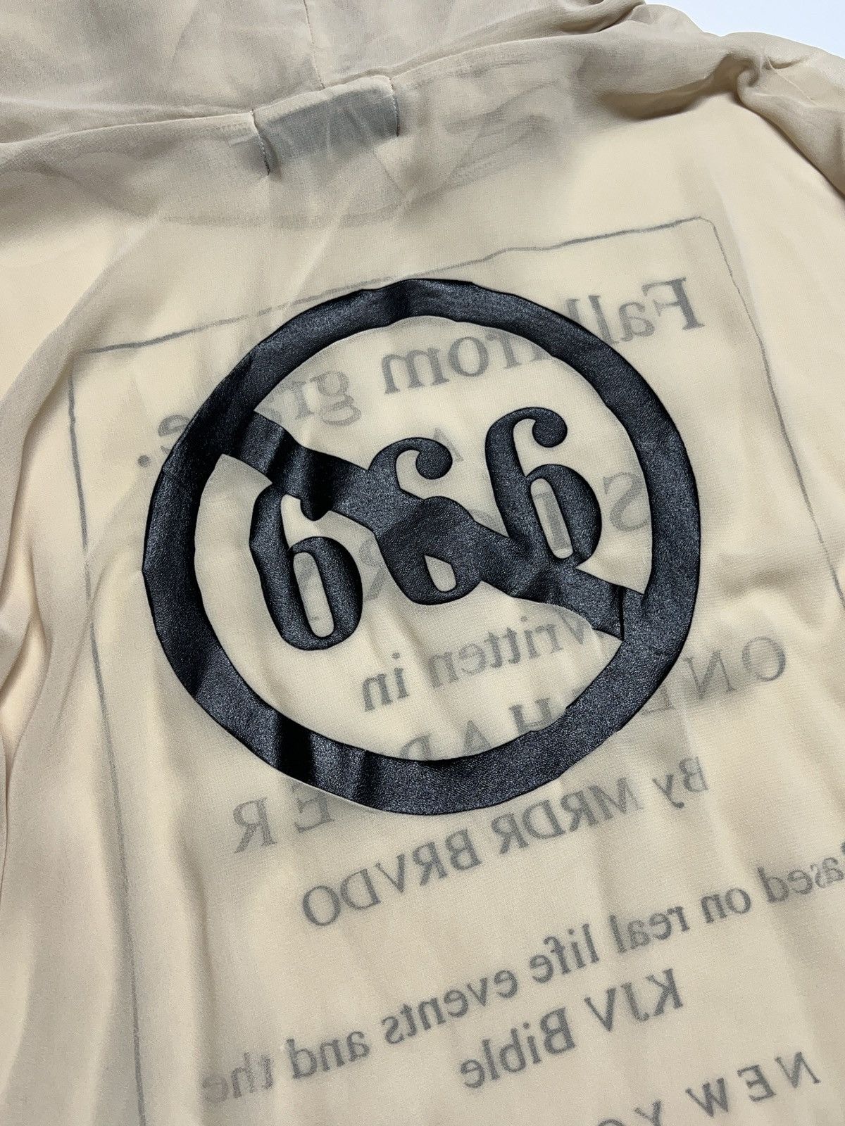Who Decides War Chiffon hoodie Size US XL / EU 56 / 4 - 5 Thumbnail