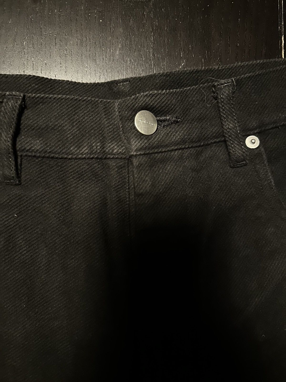 Rick Owens Rick Owens Geth Cut Denim Size US 31 - 3 Thumbnail