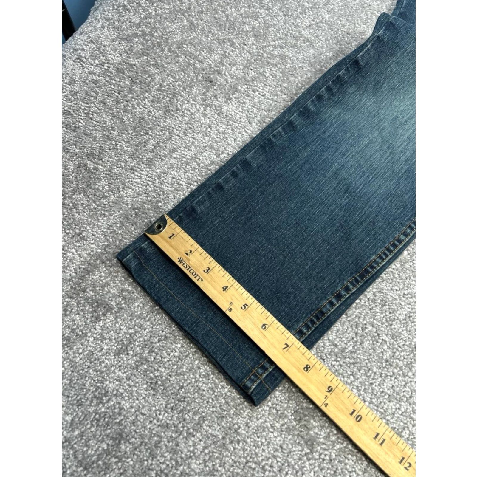 Carhartt VINTAGE Carhartt Rugged Flex Jeans Mens 30 Blue Relaxed Fit Low Rise Tapered Leg 30x25.5 Size US 30 / EU 46 - 6 Thumbnail