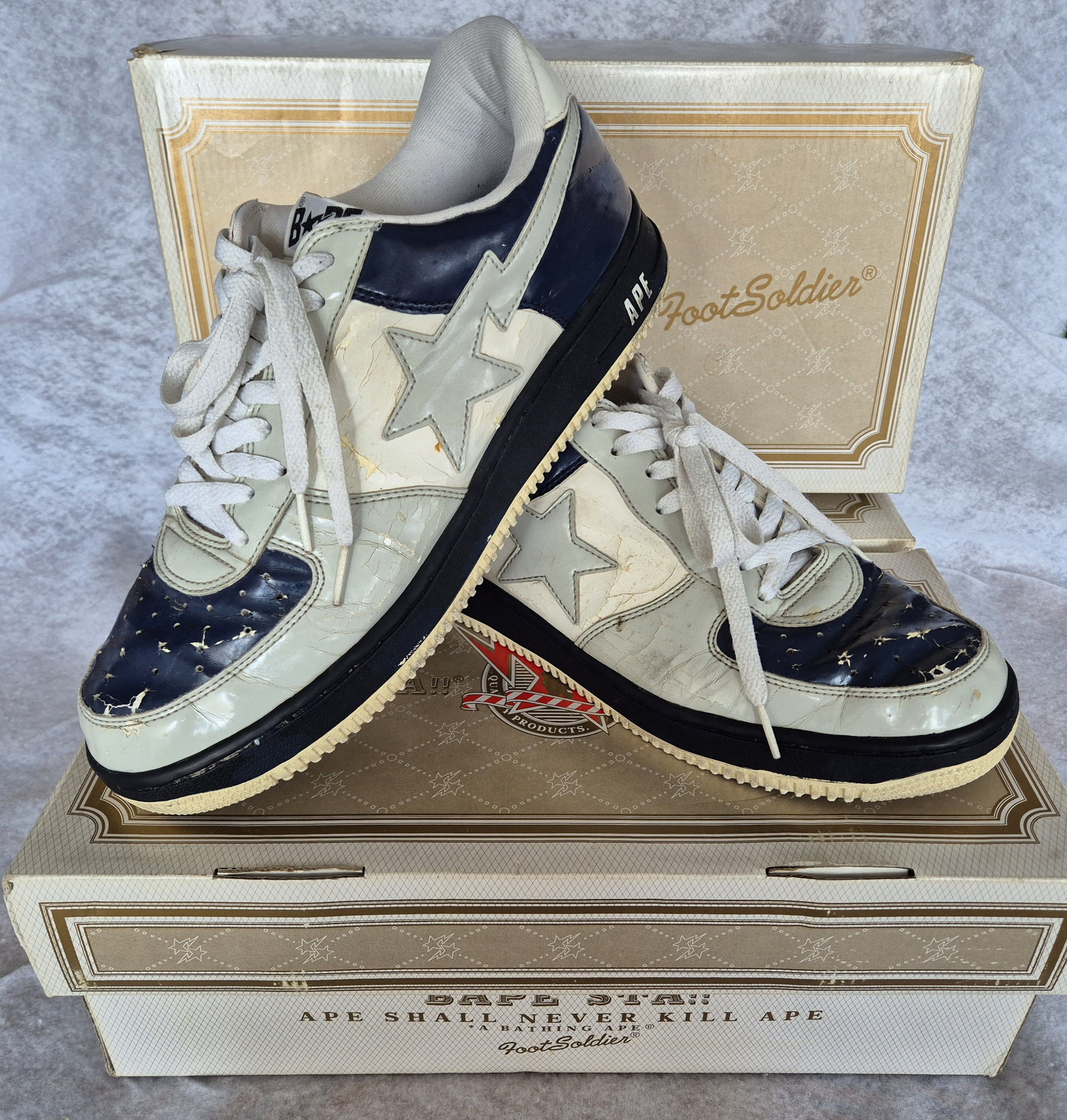 Men s Bape Low Top Sneakers Grailed