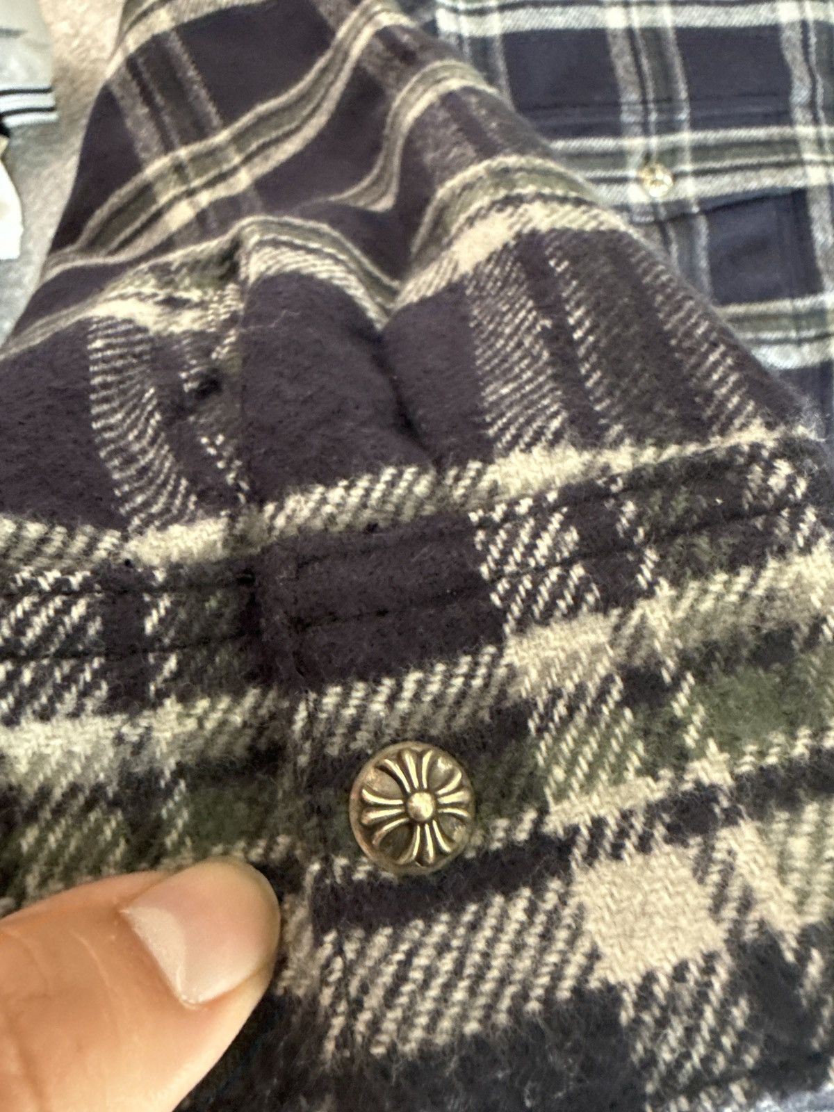 Chrome Hearts Chrome Hearts Insulated Fleece Jacket Size US XXL / EU 58 / 5 - 9 Thumbnail