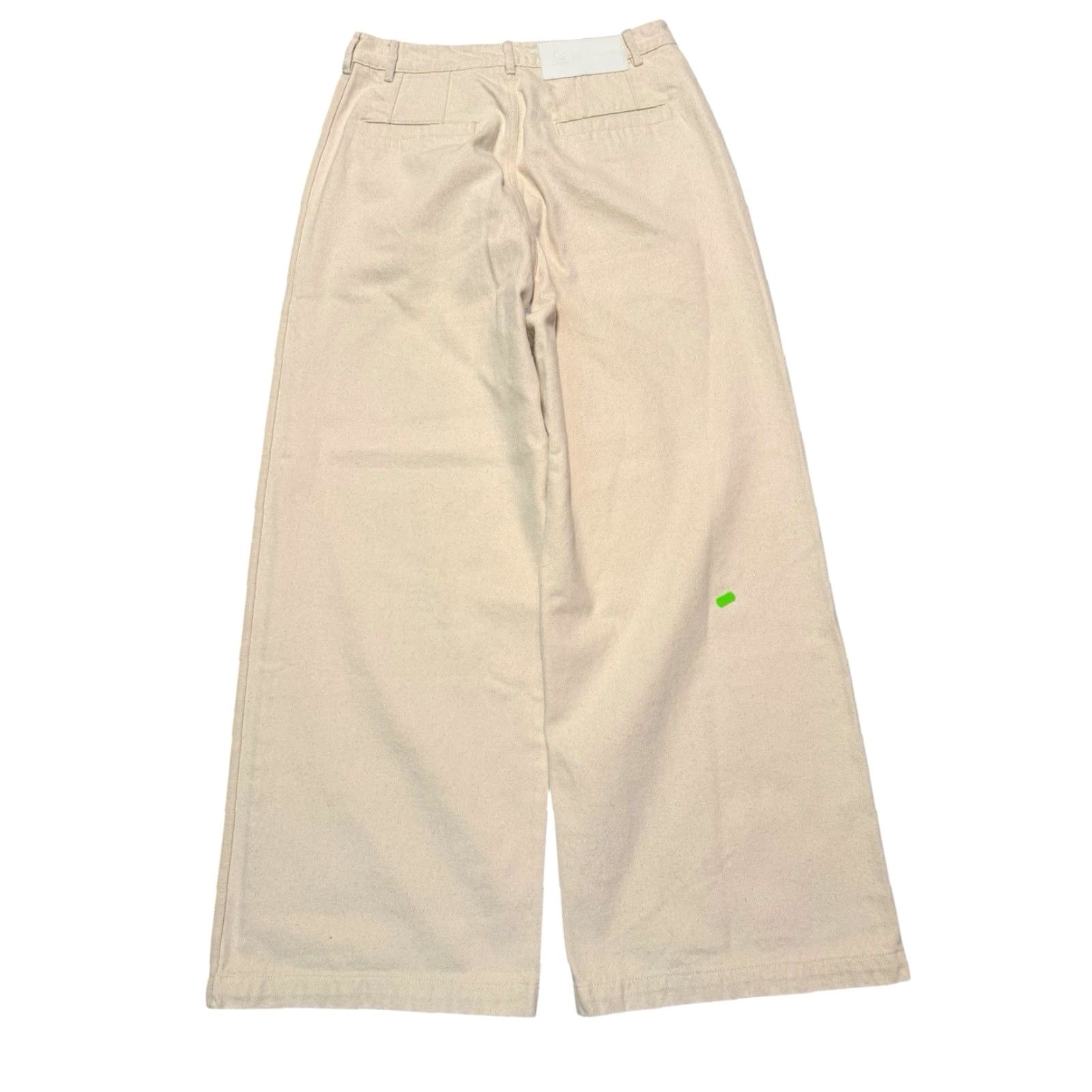 Adidas adidas x Kseniaschnaider Baggy Wide Leg Jeans Women's 32 Beige Denim Rave Skater Jeans Style 90s Hipster Punk Retro Womens Size 25" / US 0 / IT 36 - 6 Thumbnail