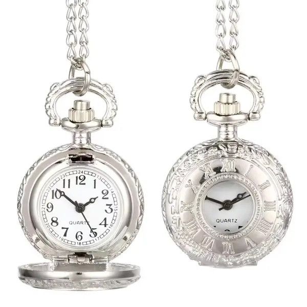 Jewelry Clock Necklace Pendant Necklace Size ONE SIZE - 1 Thumbnail