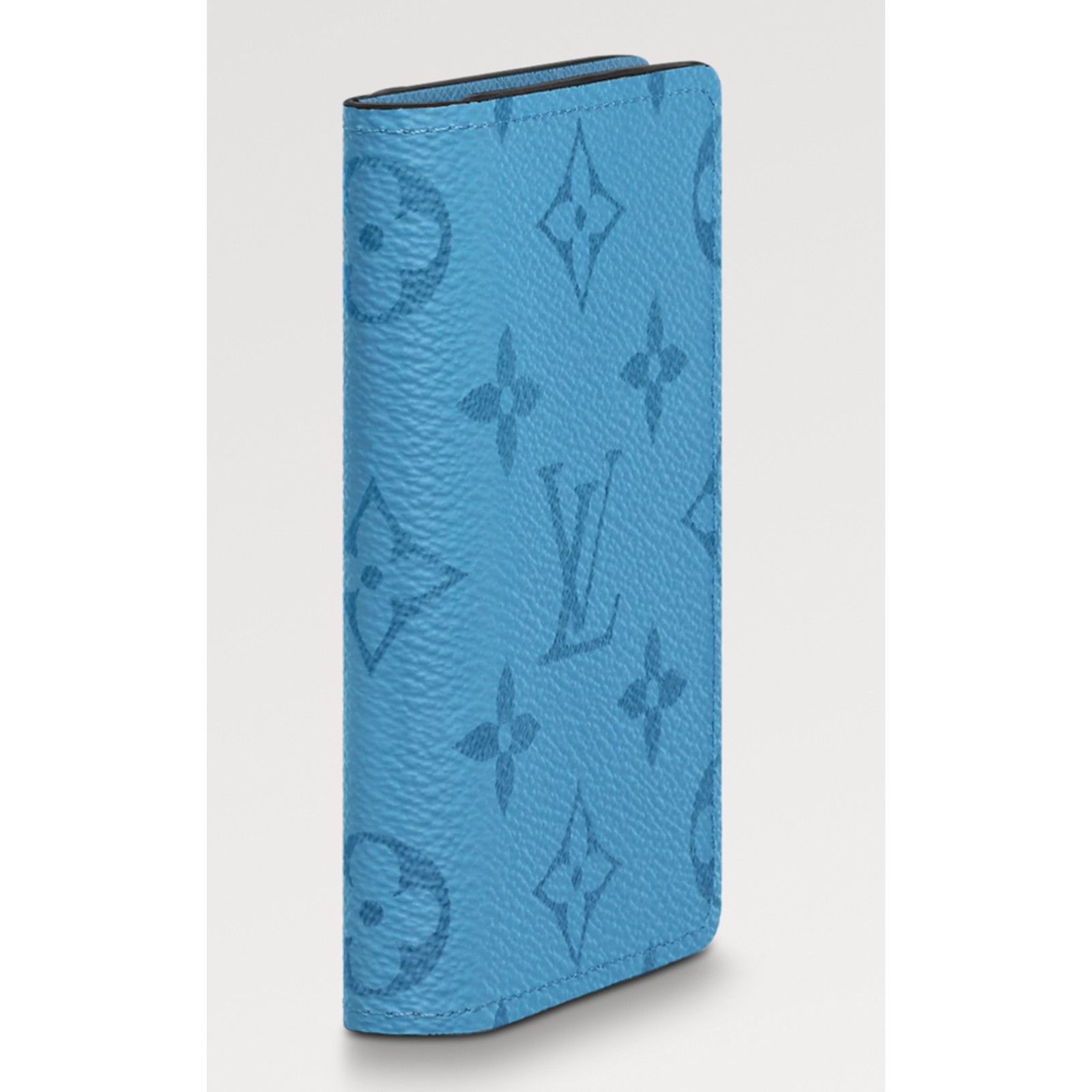 Louis Vuitton Louis Vuitton Blue Monogram Logo Pocket Organizer Wallet Size ONE SIZE - 4 Thumbnail