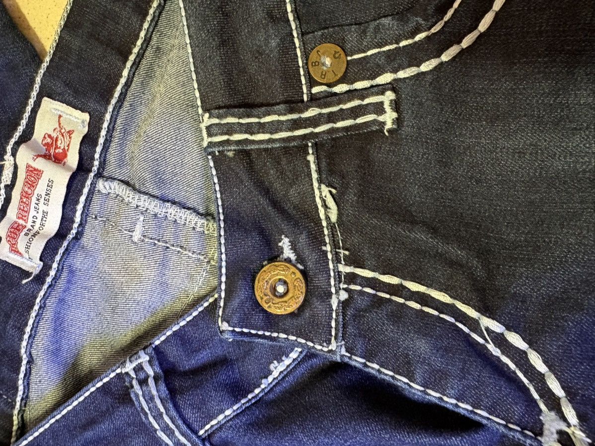 True Religion Vintage True Religion Women's Joey Jeans Made in USA Y2K Size 32" / US 10 / IT 46 - 9 Thumbnail