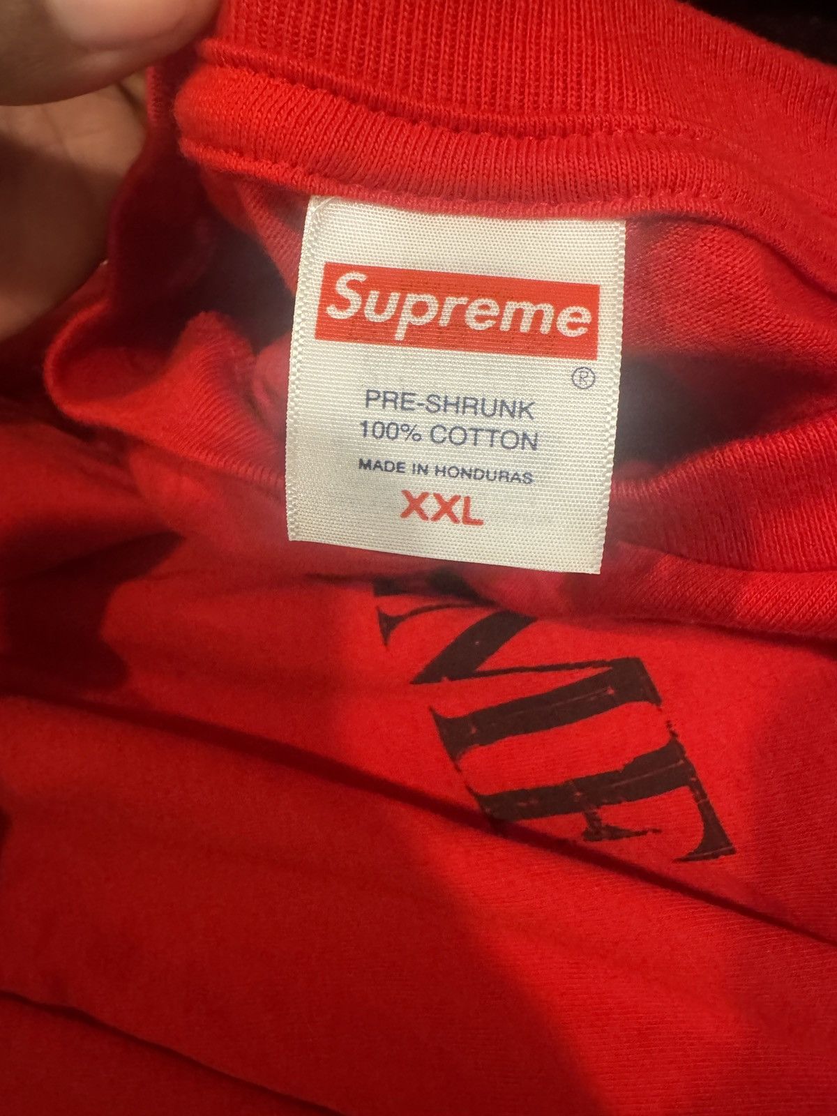 Supreme Supreme Skull Tee Size US XXL / EU 58 / 5 - 3 Thumbnail